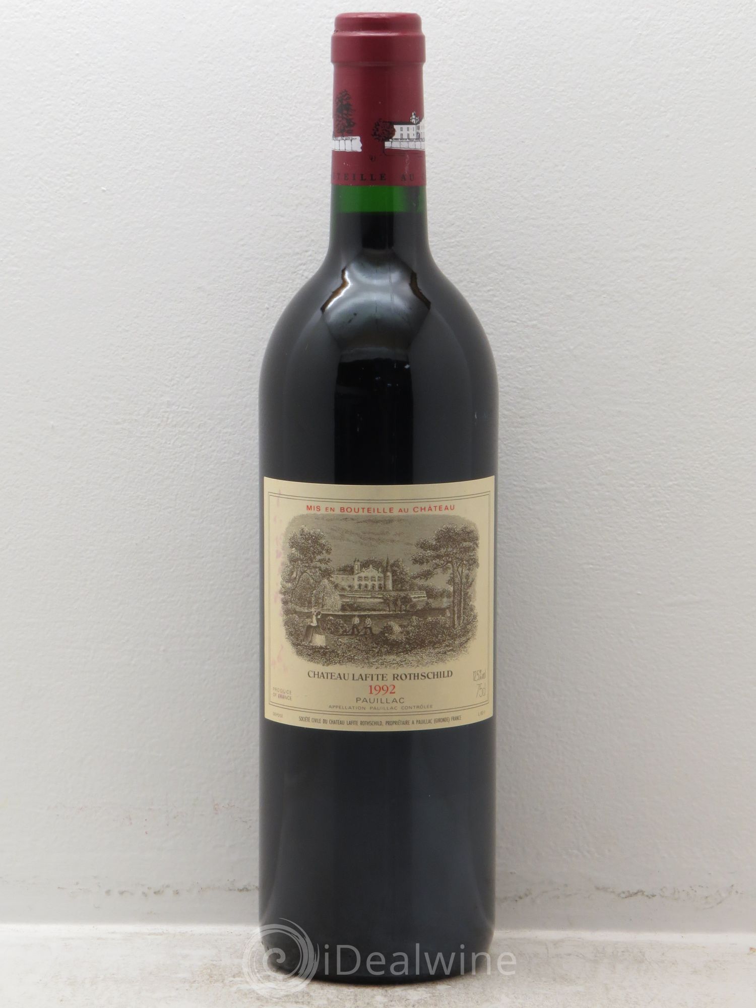 Château Lafite Rothschild 1er Grand Cru Classé 1992 - Lot de 1 bouteille - 0