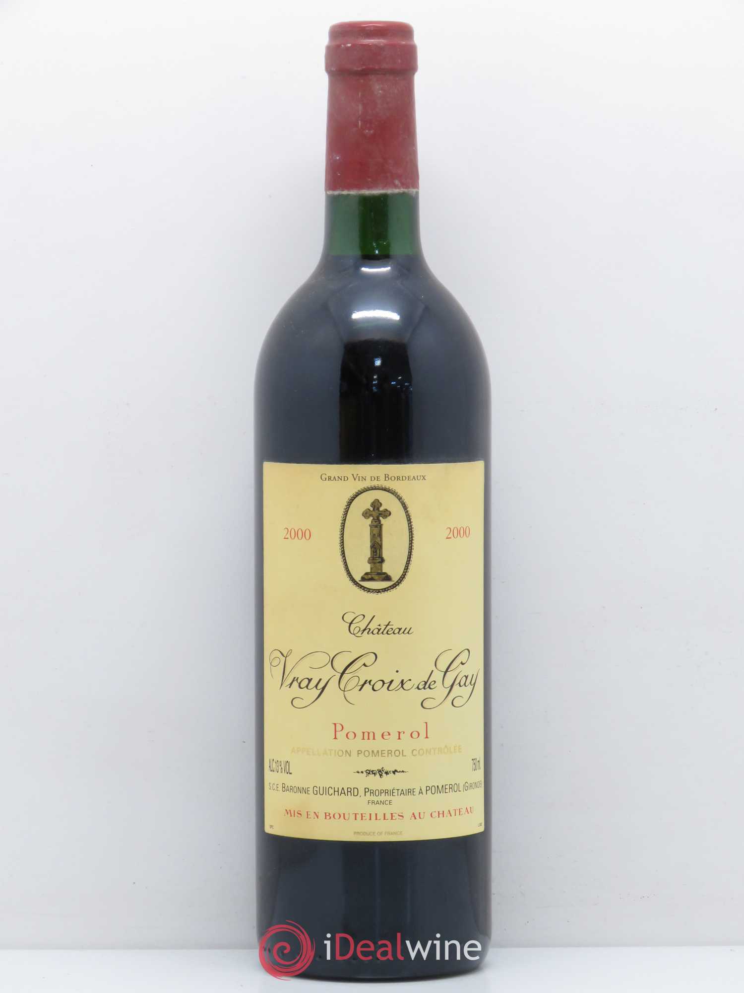 Château Vray Croix de Gay 2000 - Lot de 1 bouteille - 0