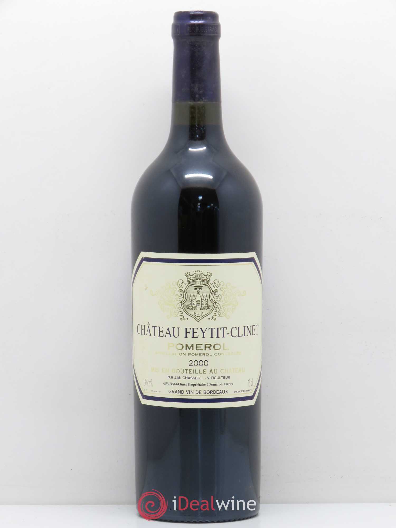 Château Feytit-Clinet 2000 - Lot de 1 bouteille - 0