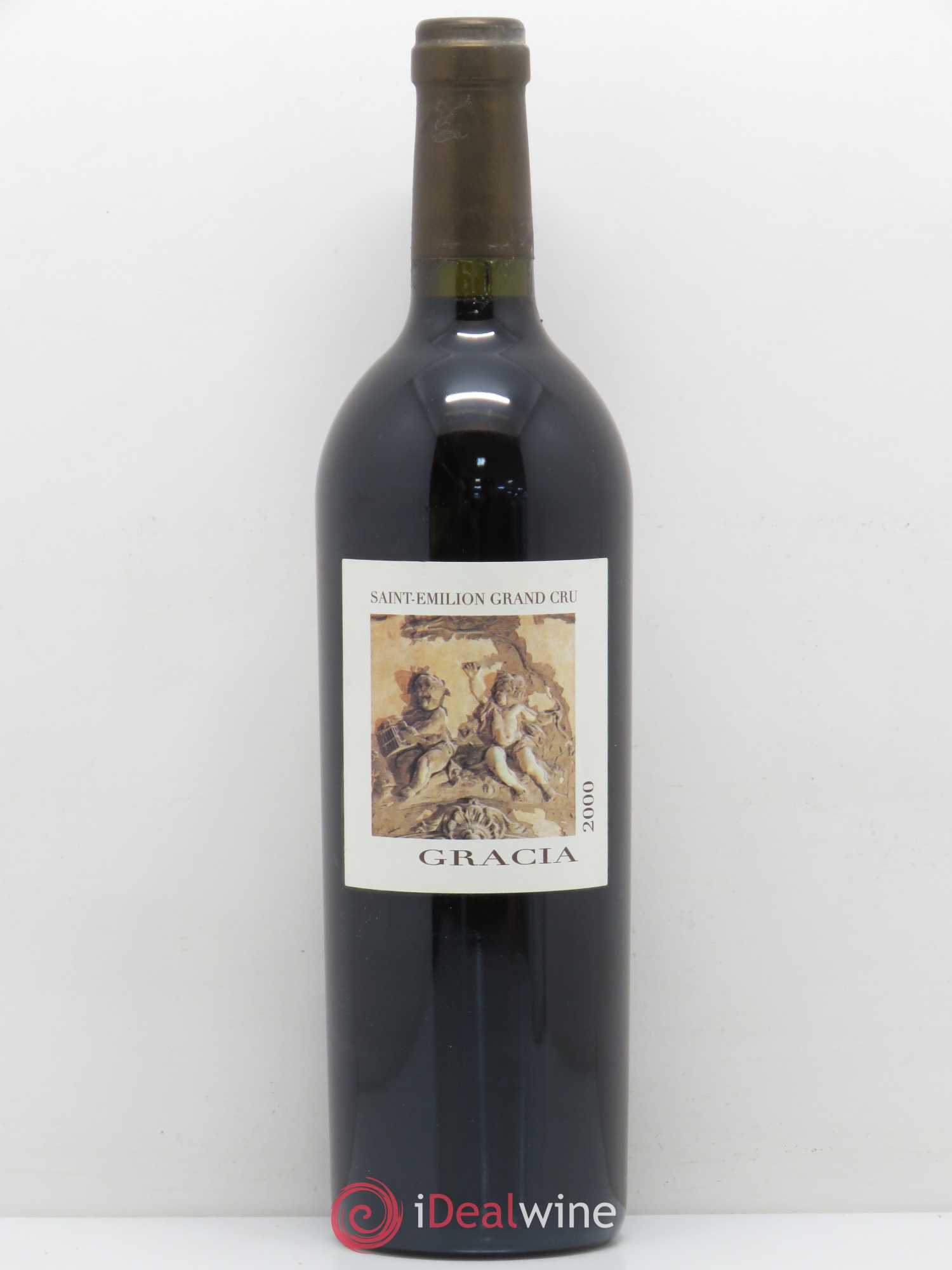 Château Gracia Grand Cru 2000 - Lot de 1 bouteille - 0