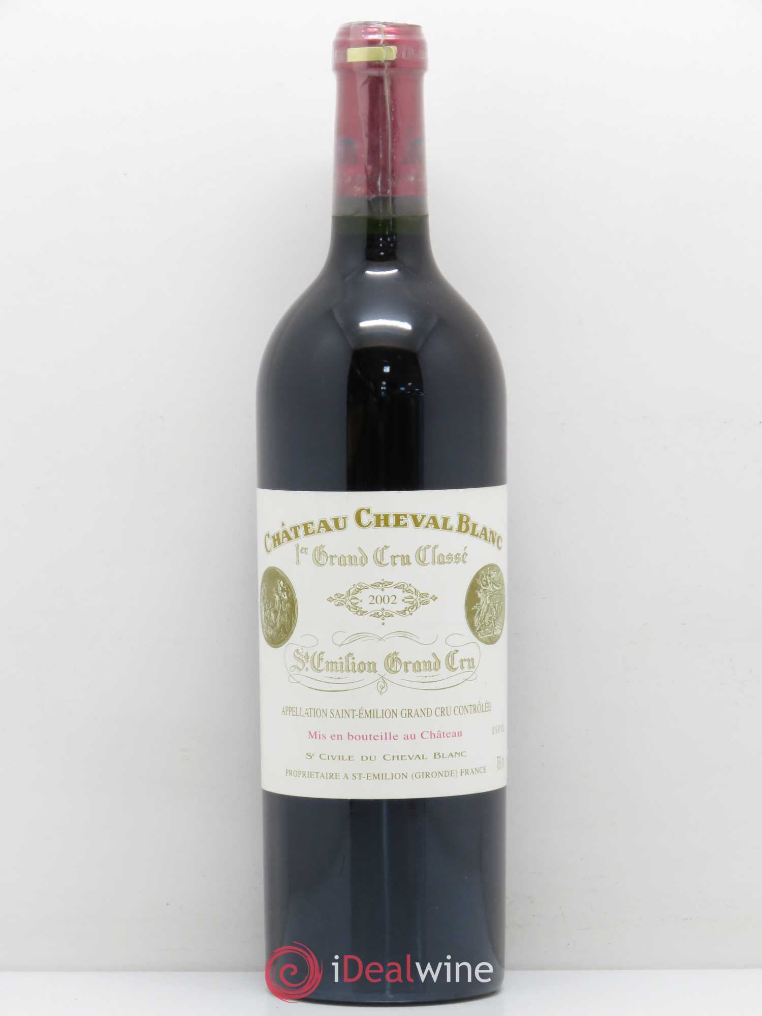 Château Cheval Blanc 1er Grand Cru Classé A 2002 - Lot de 1 bouteille - 0
