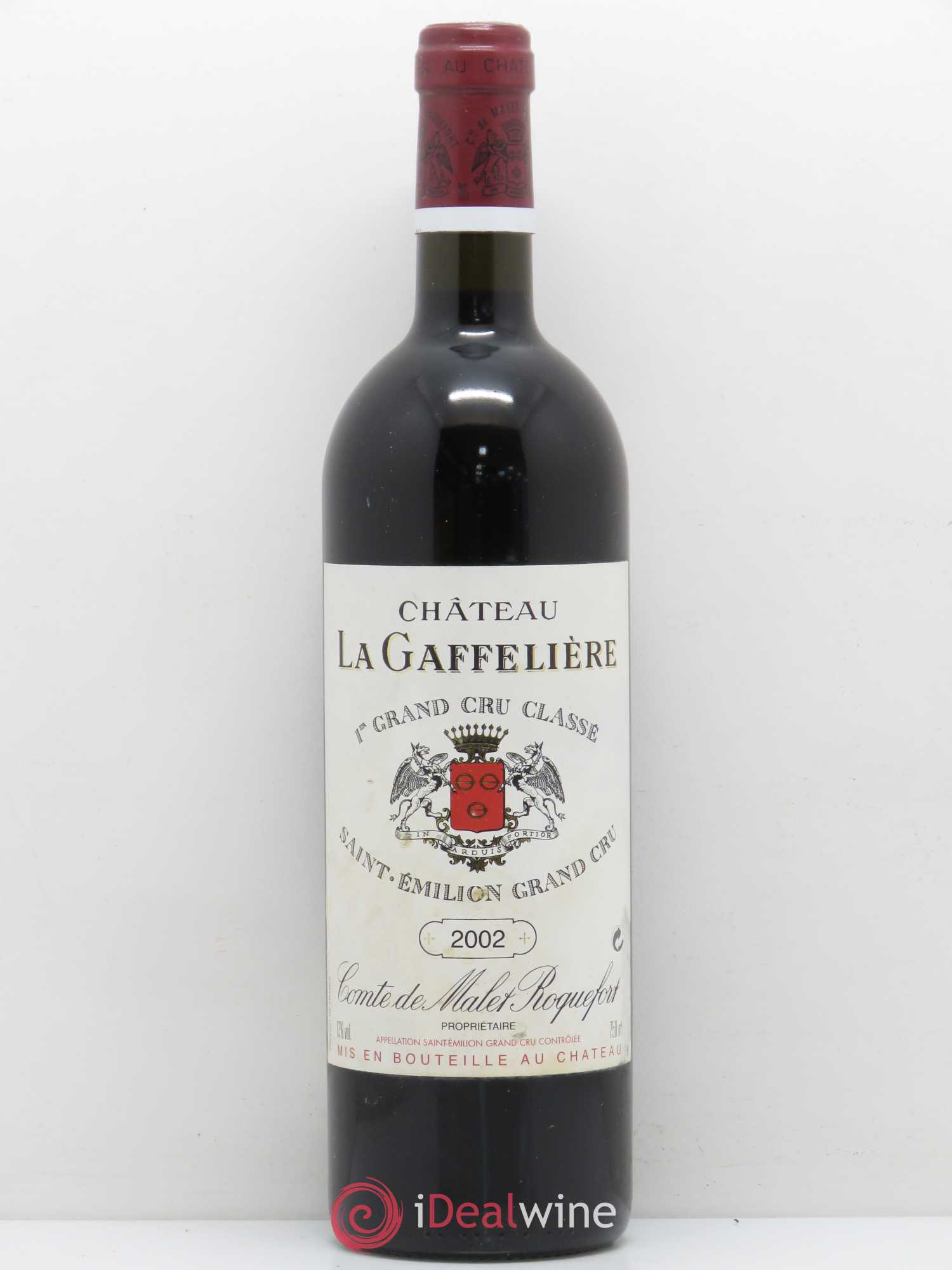 Château la Gaffelière 1er Grand Cru Classé B 2002 - Lot de 1 bouteille - 0