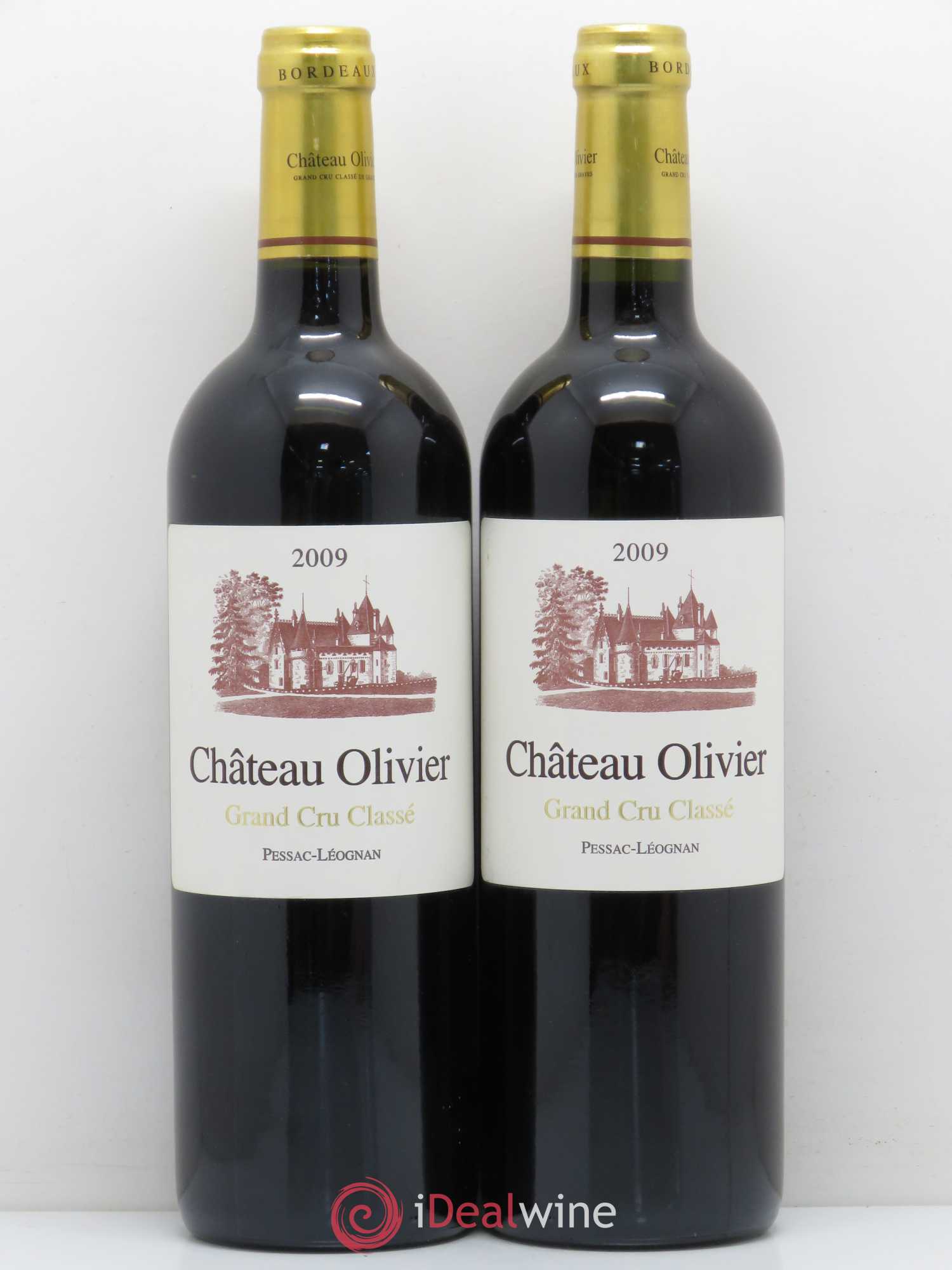 Château Olivier Cru Classé de Graves 2009 - Lot de 5 bouteilles - 2