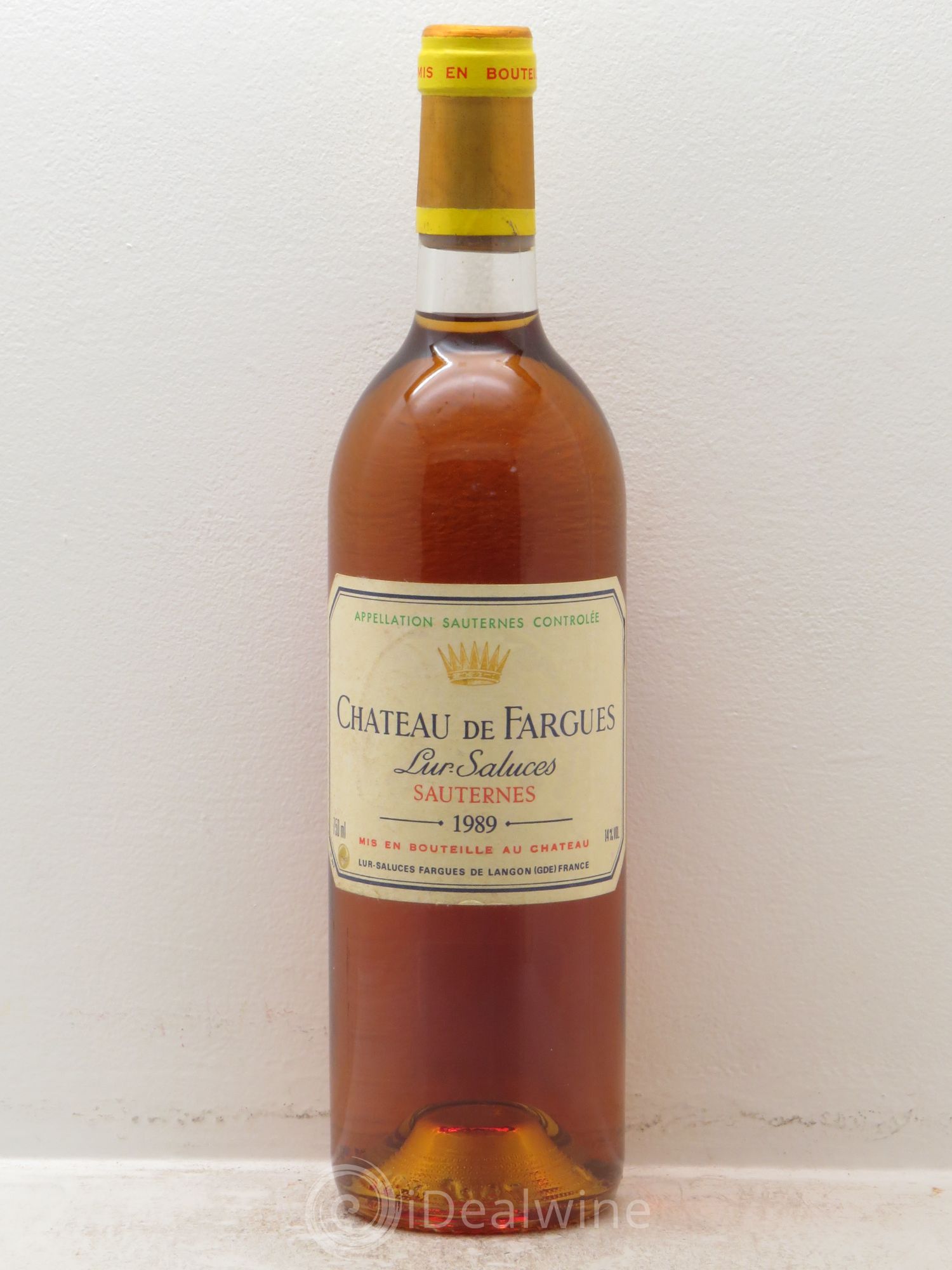 Château de Fargues 1989 - Lotto di 1 bottiglia - 0