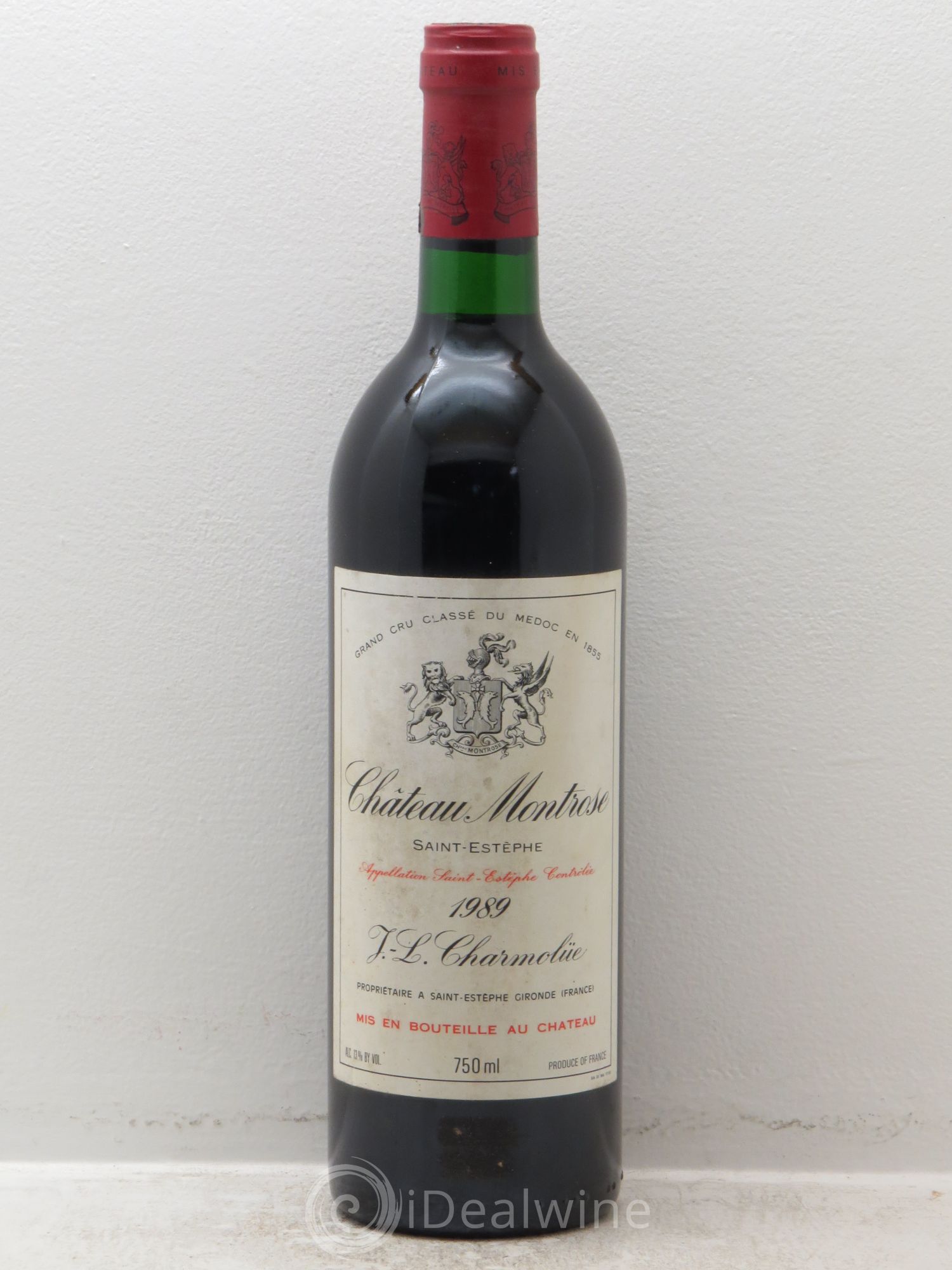 Château Montrose 2ème Grand Cru Classé 1989 - Lot de 1 bouteille - 0