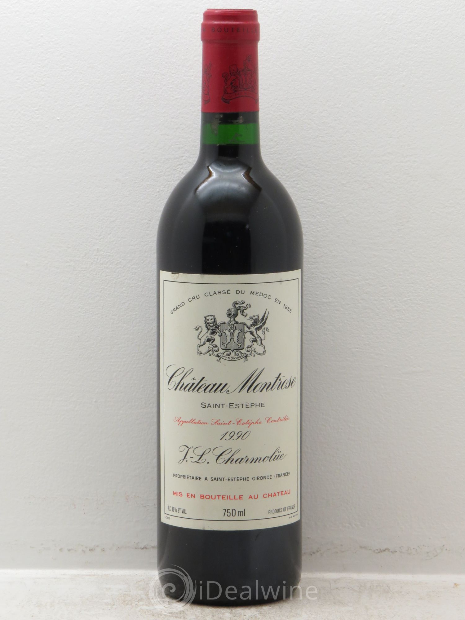 Château Montrose 2ème Grand Cru Classé 1990 - Lot de 1 bouteille - 0