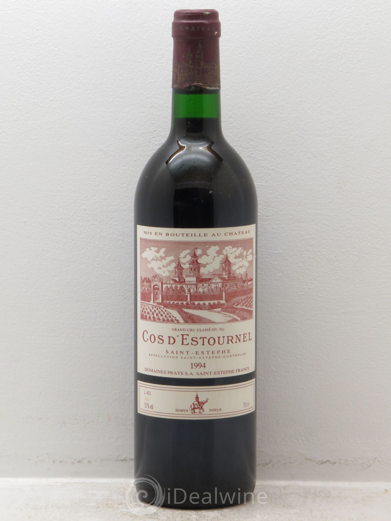 Cos d'Estournel 2ème Grand Cru Classé 1994 - Lot de 1 bouteille - 0