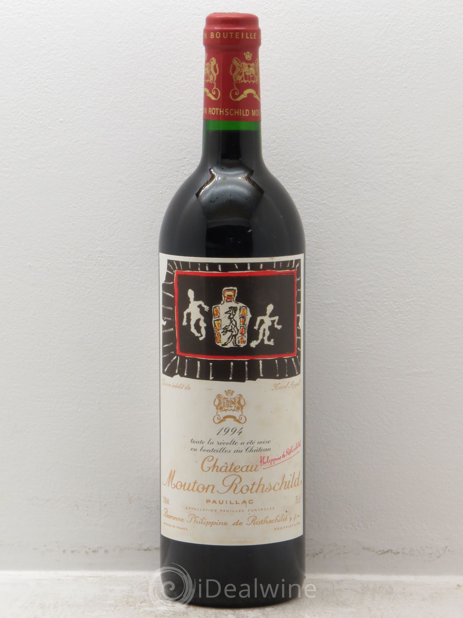 Château Mouton Rothschild 1er Grand Cru Classé 1994 - Lot de 1 bouteille - 0