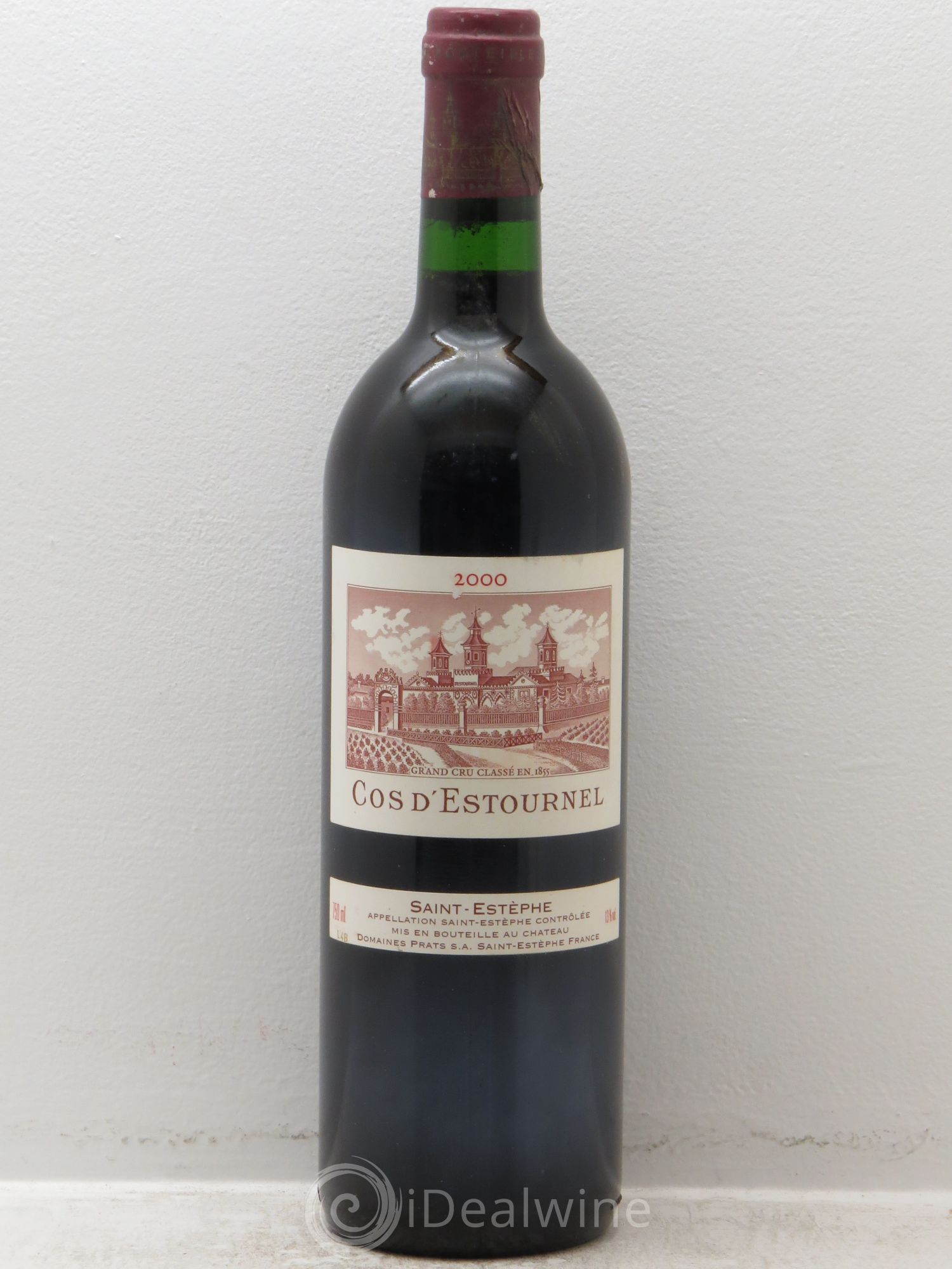 Cos d'Estournel 2ème Grand Cru Classé 2000 - Lot de 1 bouteille - 0