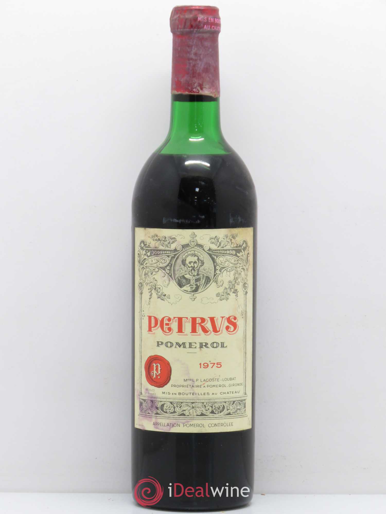 Petrus 1975 - Lot de 1 bouteille - 0