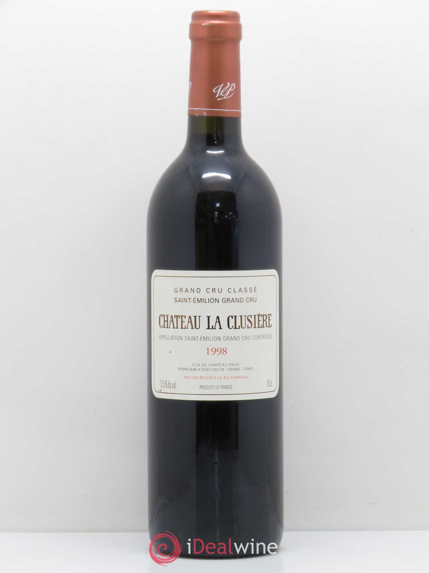 Château la Clusière 1998 - Lot de 1 bouteille - 0