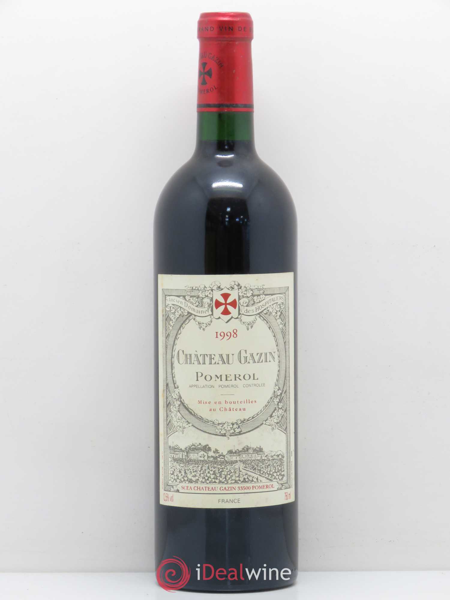 Château Gazin 1998 - Lot de 1 bouteille - 0