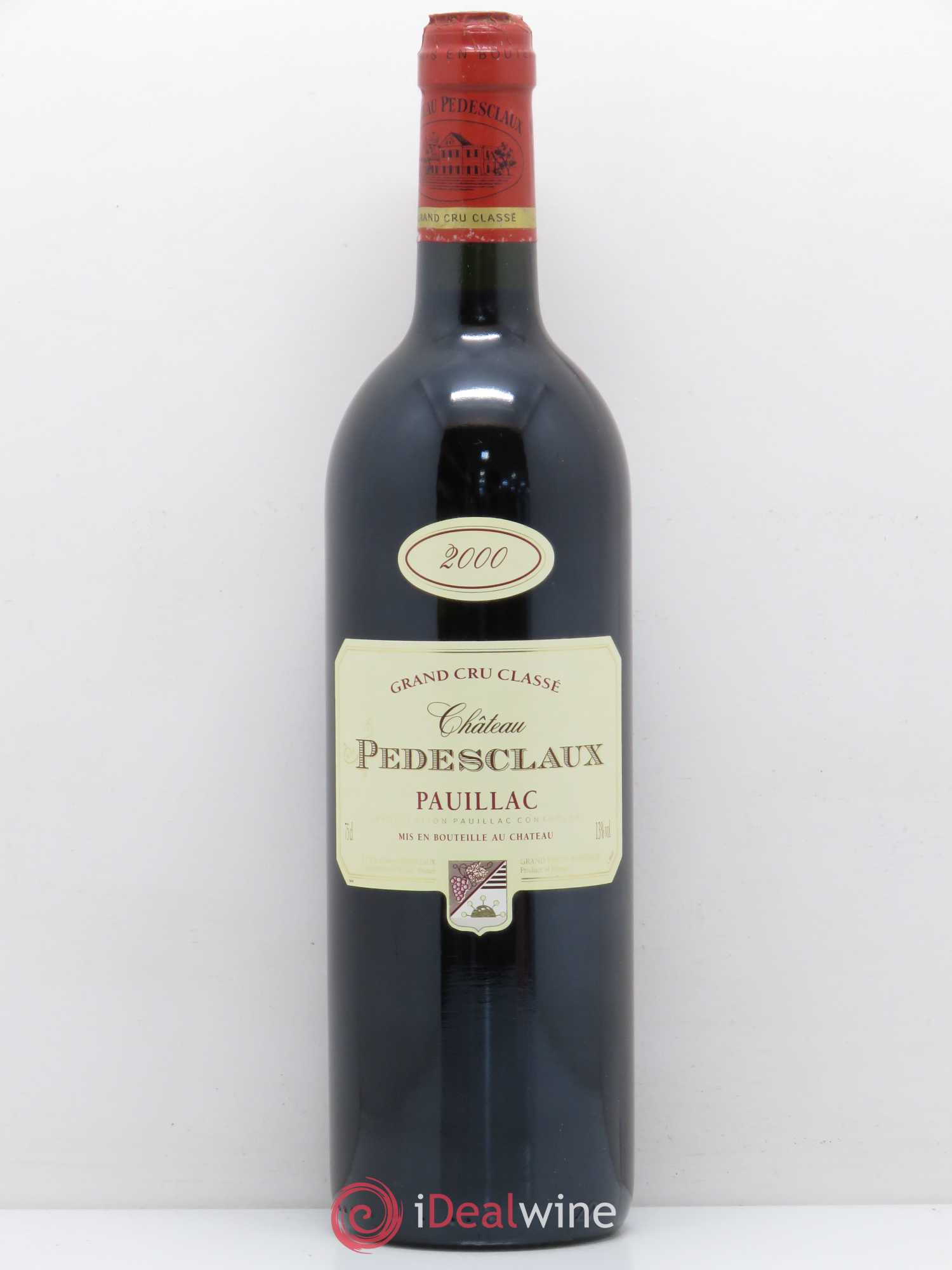 Château Pedesclaux 5ème Grand Cru Classé 2000 - Lot de 1 bouteille - 0