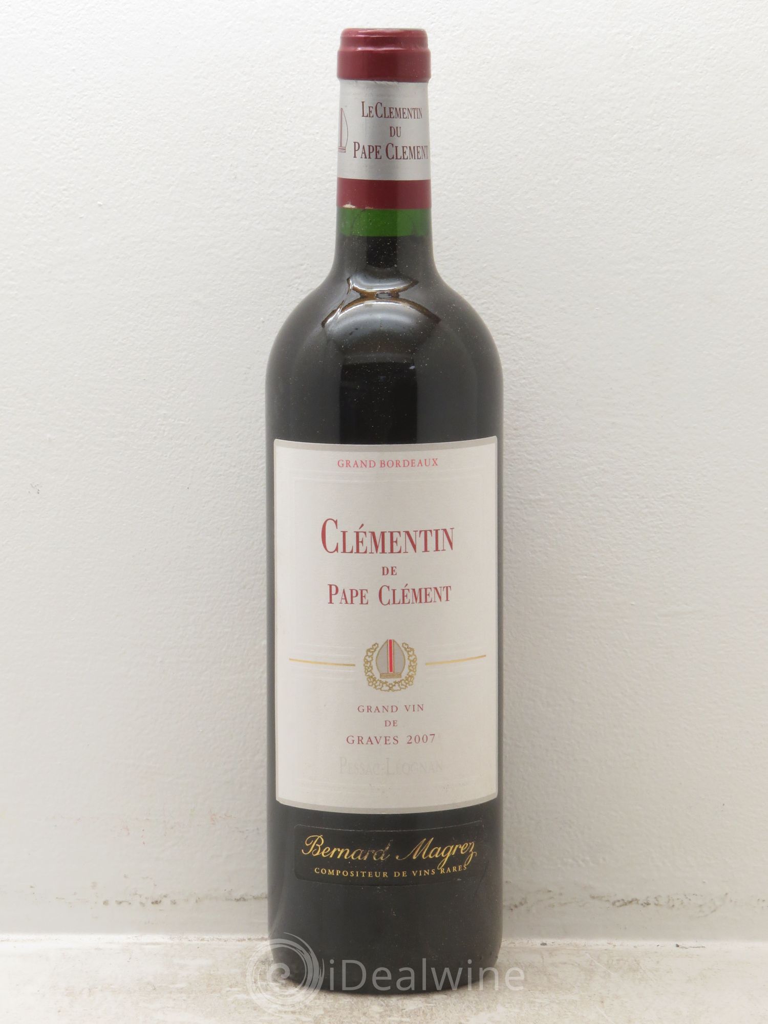 Le Clémentin de Pape Clément Second Vin 2007 - Lot de 1 bouteille - 0