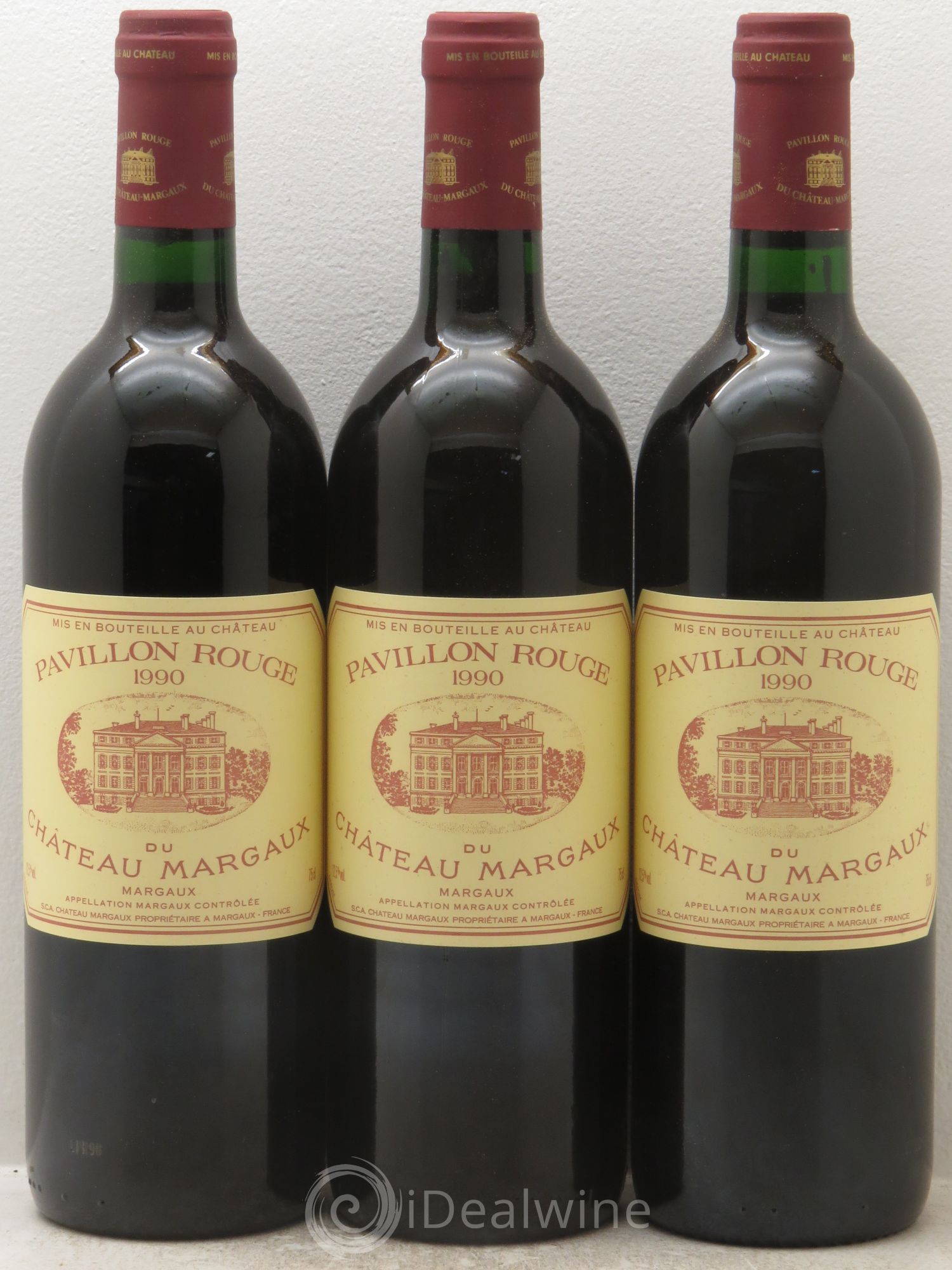 Pavillon Rouge du Château Margaux Second Vin 1990 - Lot de 12 bouteilles - 4
