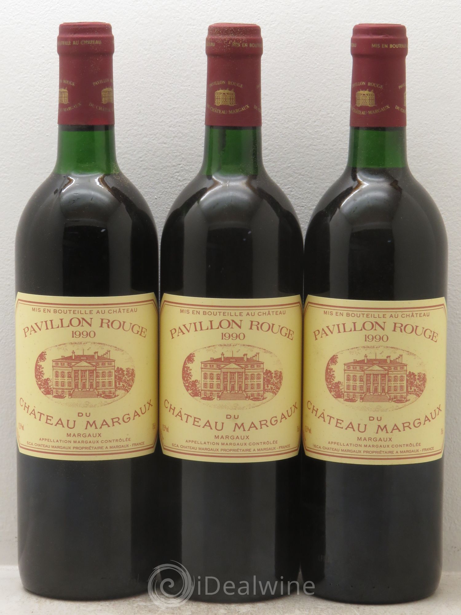 Pavillon Rouge du Château Margaux Second Vin 1990 - Lot de 12 bouteilles - 2