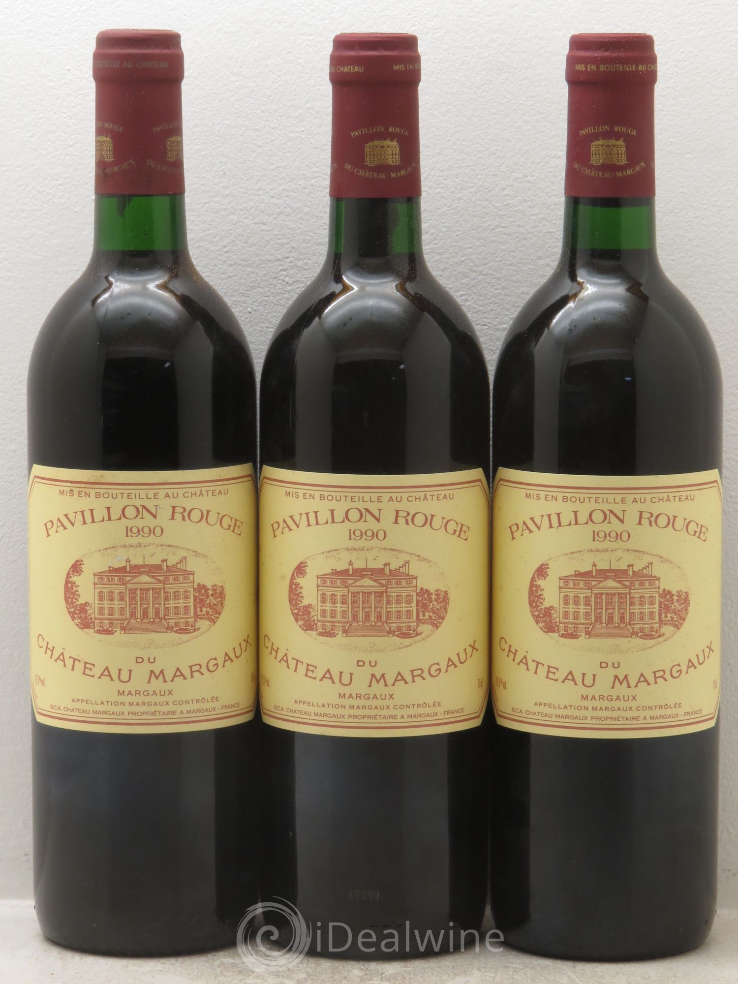 Pavillon Rouge du Château Margaux Second Vin 1990 - Lot de 12 bouteilles - 3
