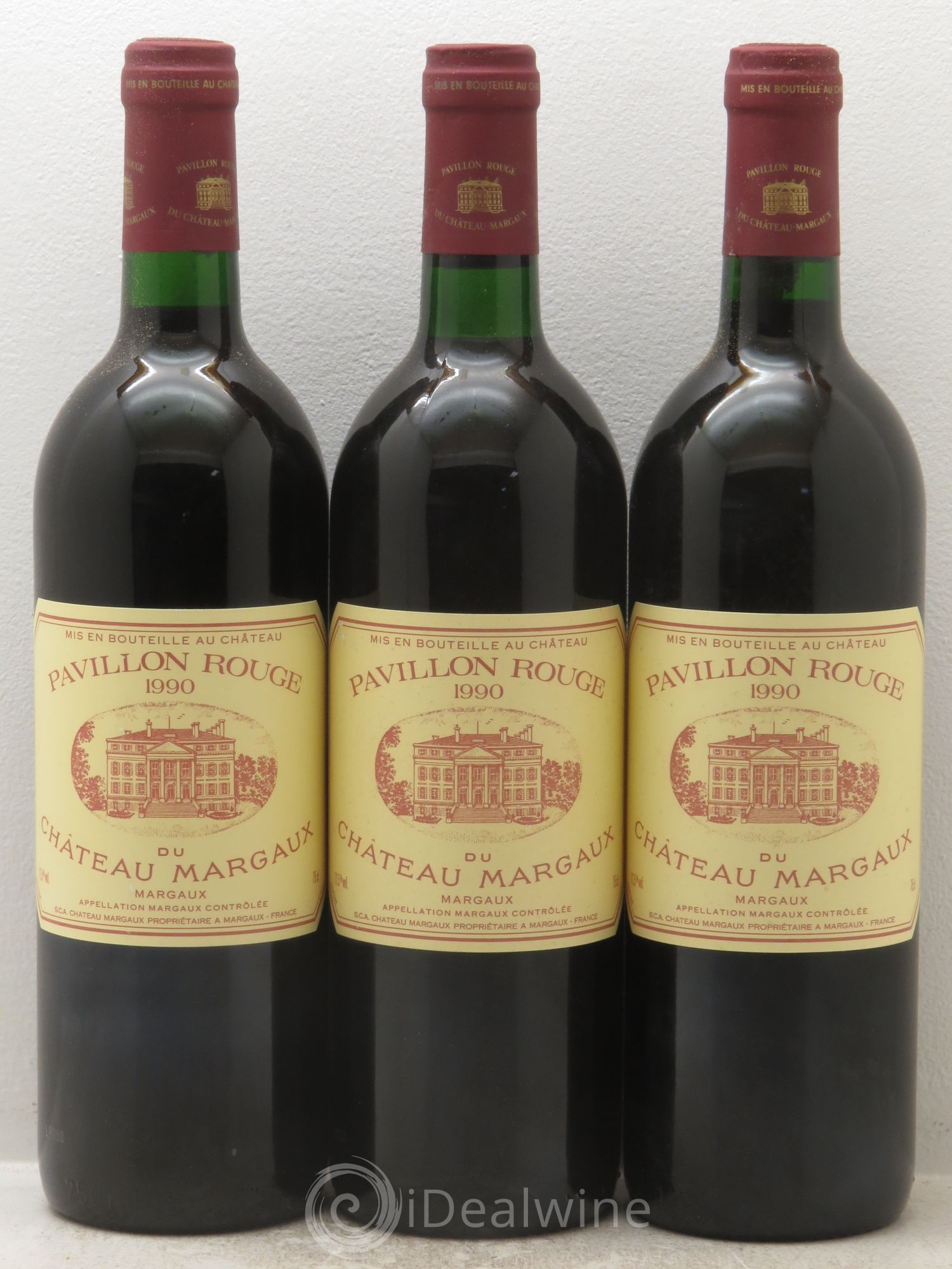 Pavillon Rouge du Château Margaux Second Vin 1990 - Lot de 12 bouteilles - 4