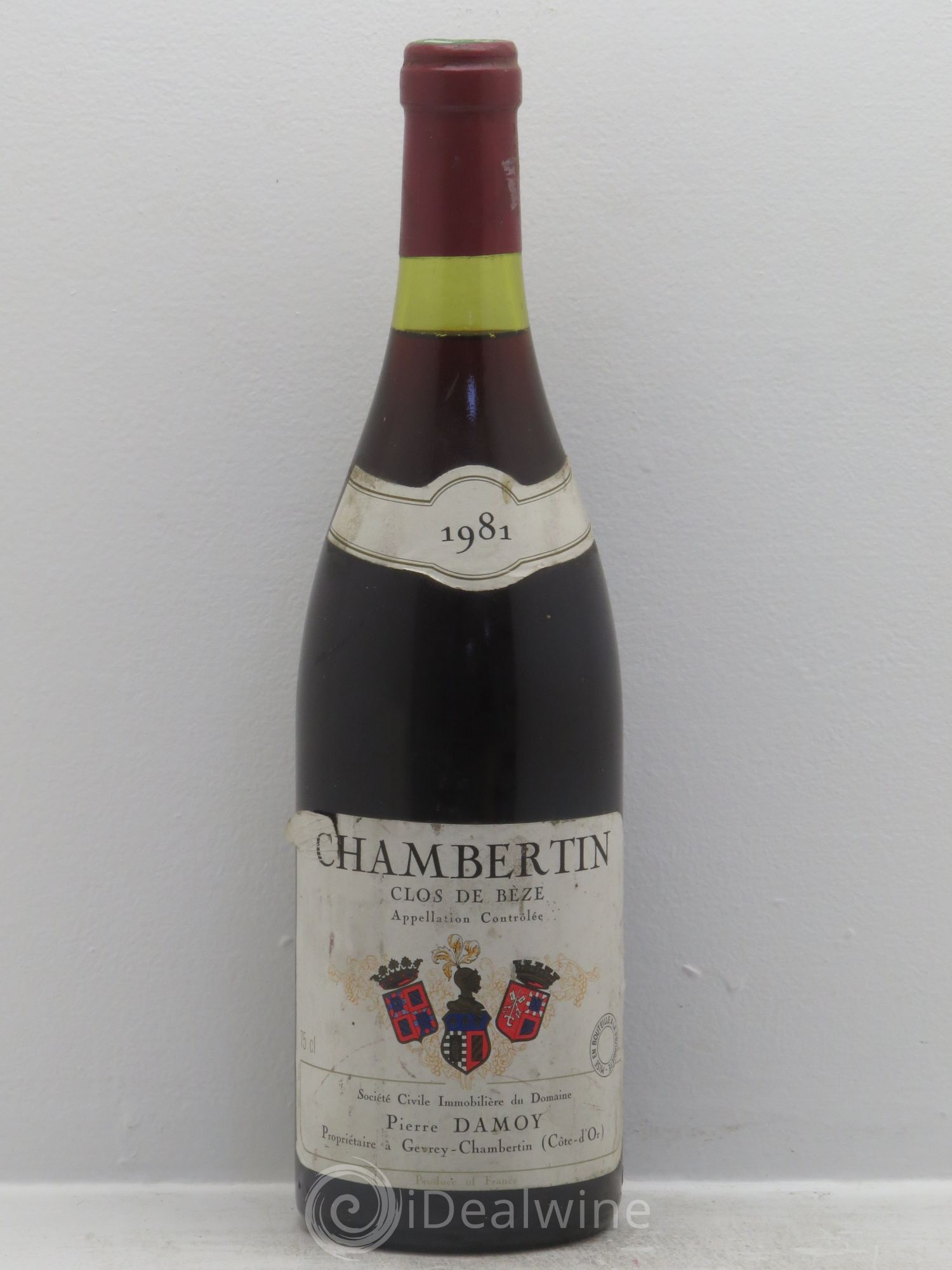 Chambertin Clos de Bèze Grand Cru Pierre Damoy 1981 - Lot de 1 bouteille - 0