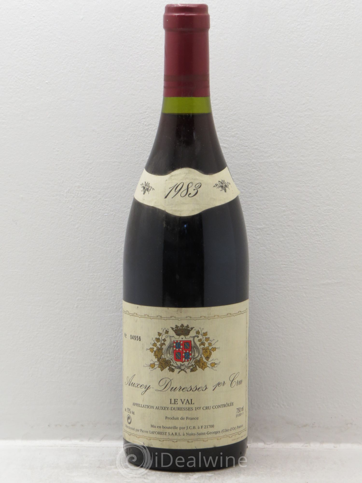 Auxey-Duresses 1er Cru Le Val - Mis en bouteille par JCB 1983 - Lotto di 1 bottiglia - 0