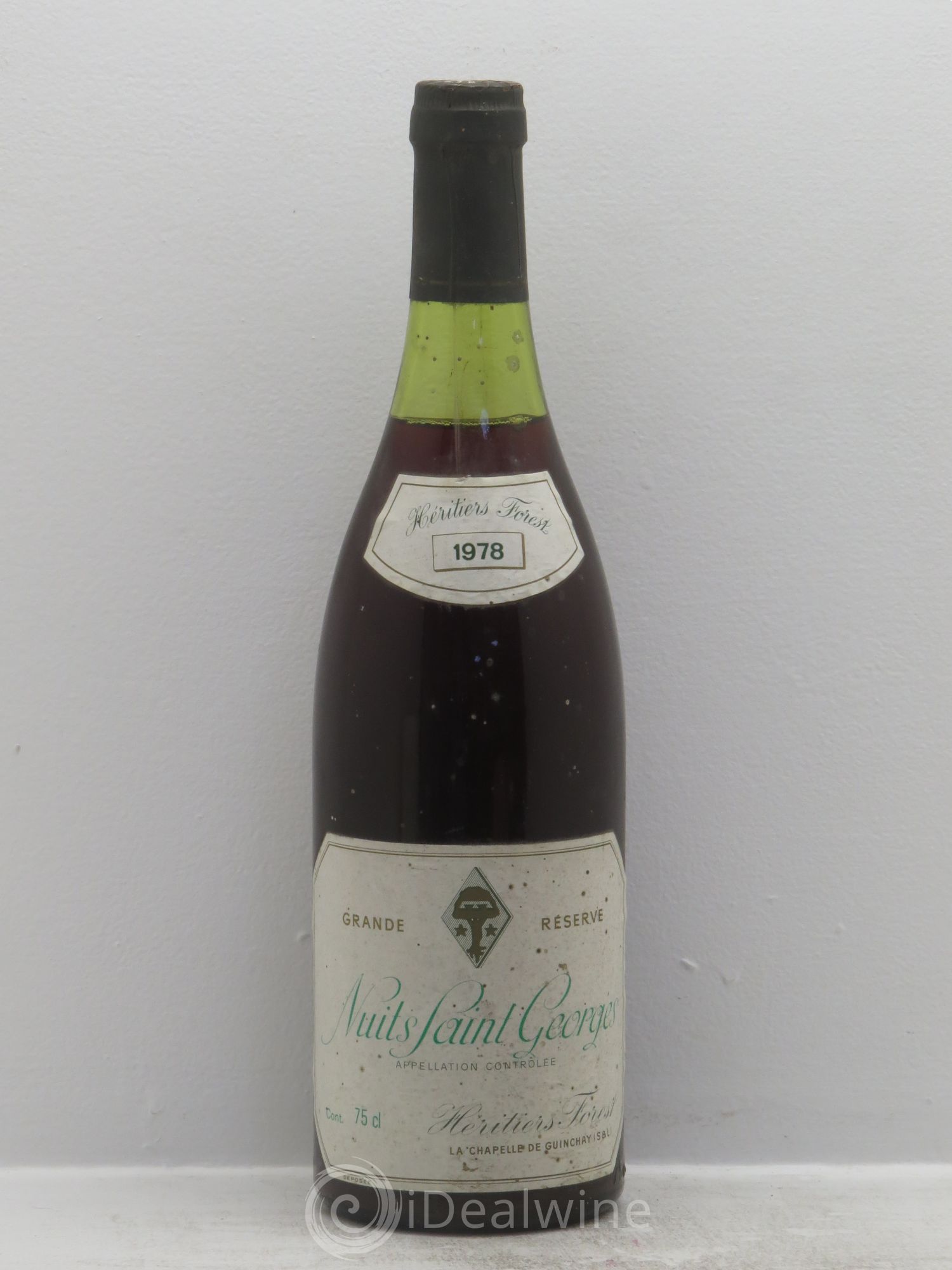 Nuits-Saint-Georges Héritiers Forest - La Chapelle de Guinchay 1978 - Posten von 1 Flasche - 0