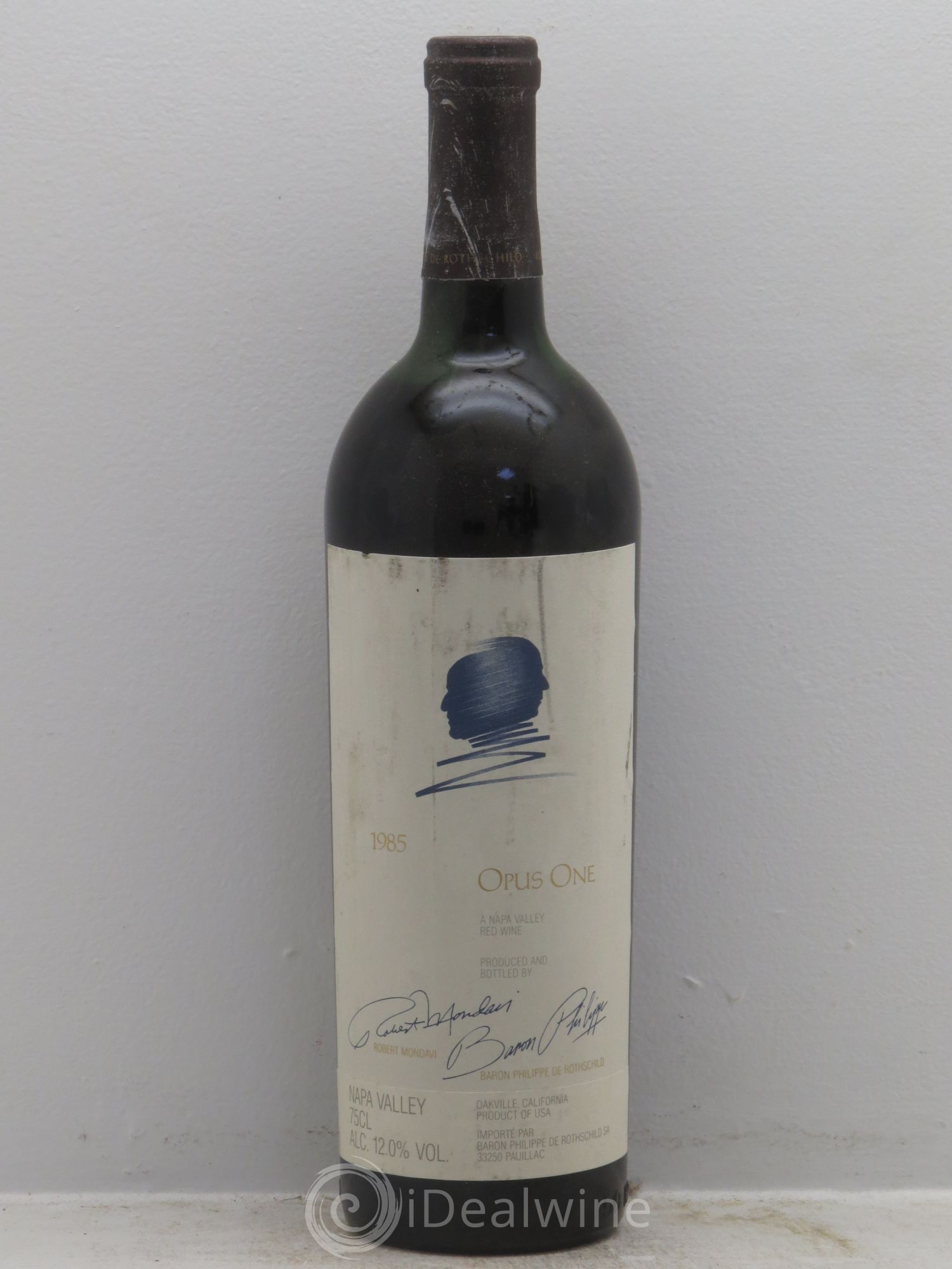 Napa Valley Opus One Robert Mondavi 1985 - Lot de 1 bouteille - 0