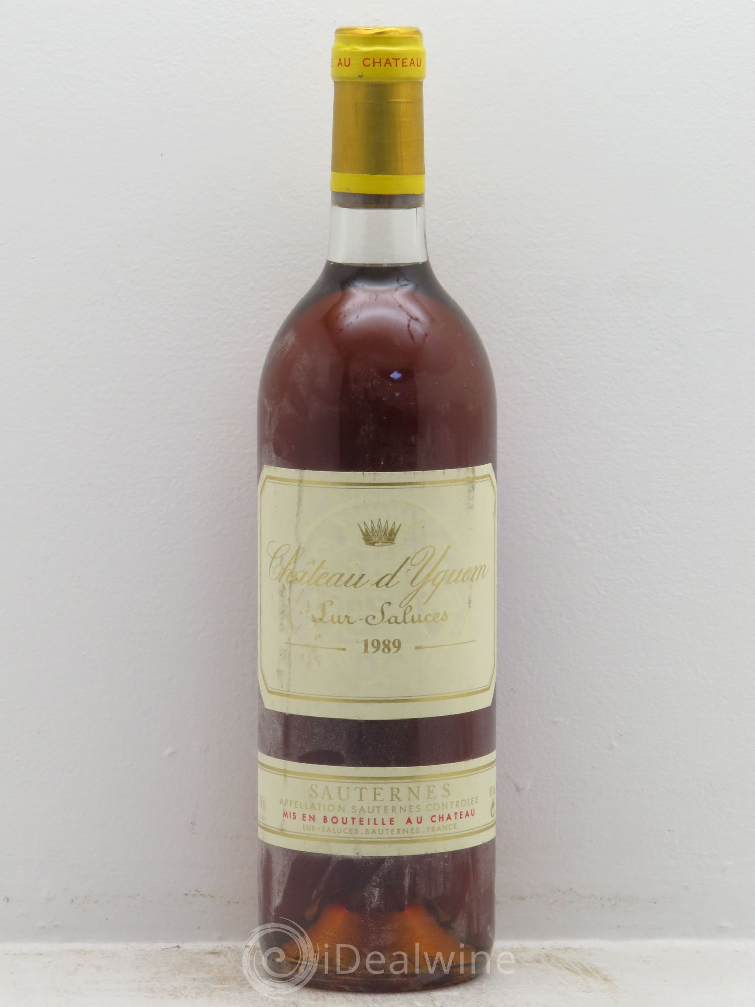 Château d' Yquem 1er Cru Classé Supérieur 1989 - Lotto di 1 bottiglia - 0
