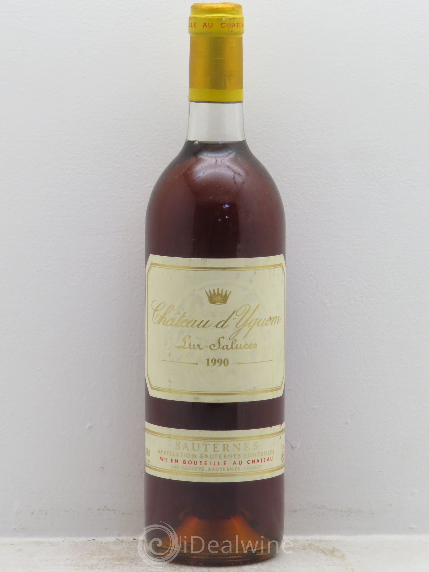 Château d' Yquem 1er Cru Classé Supérieur 1990 - Lotto di 1 bottiglia - 0