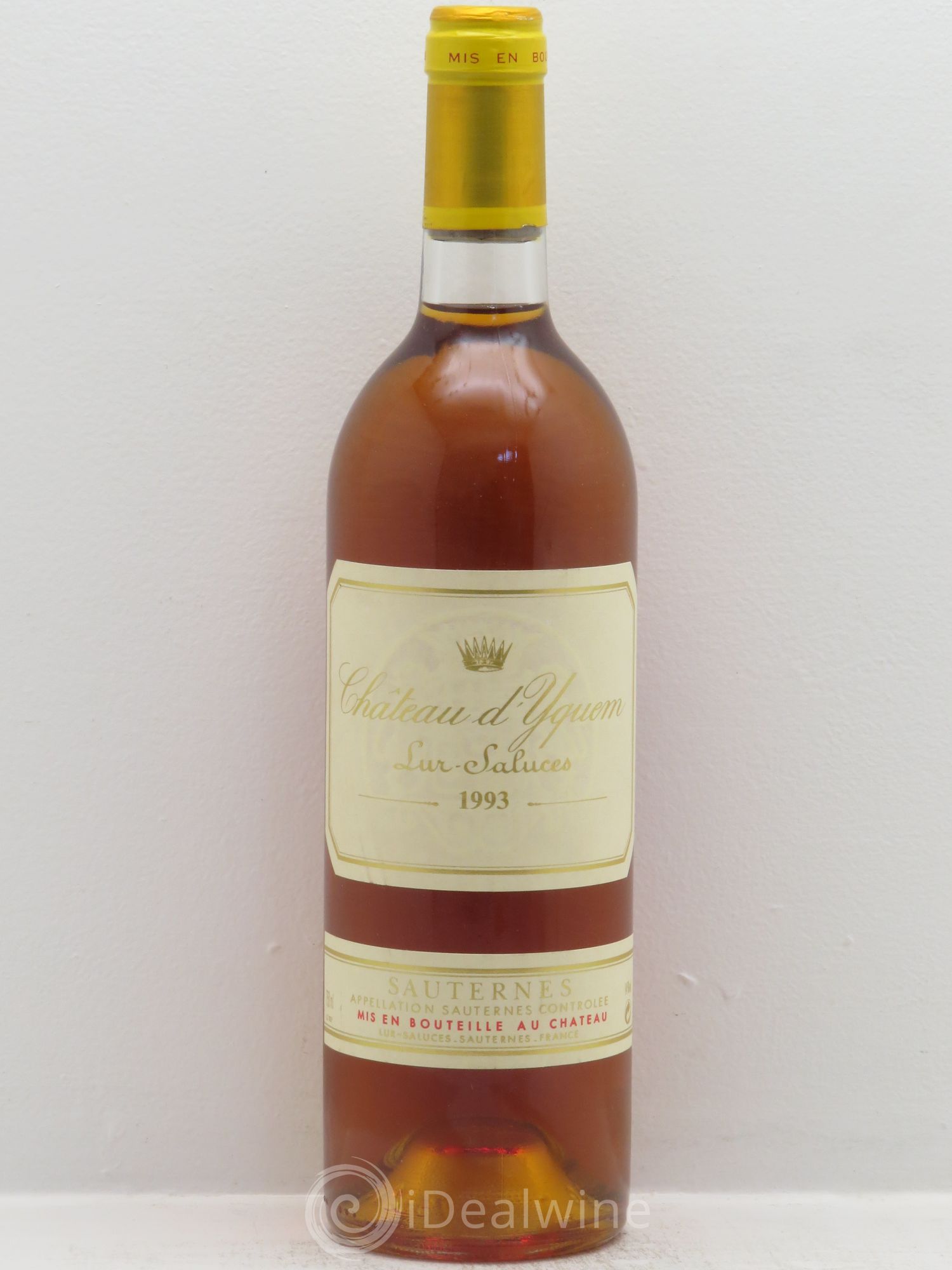 Château d' Yquem 1er Cru Classé Supérieur 1993 - Lot de 1 bouteille - 0