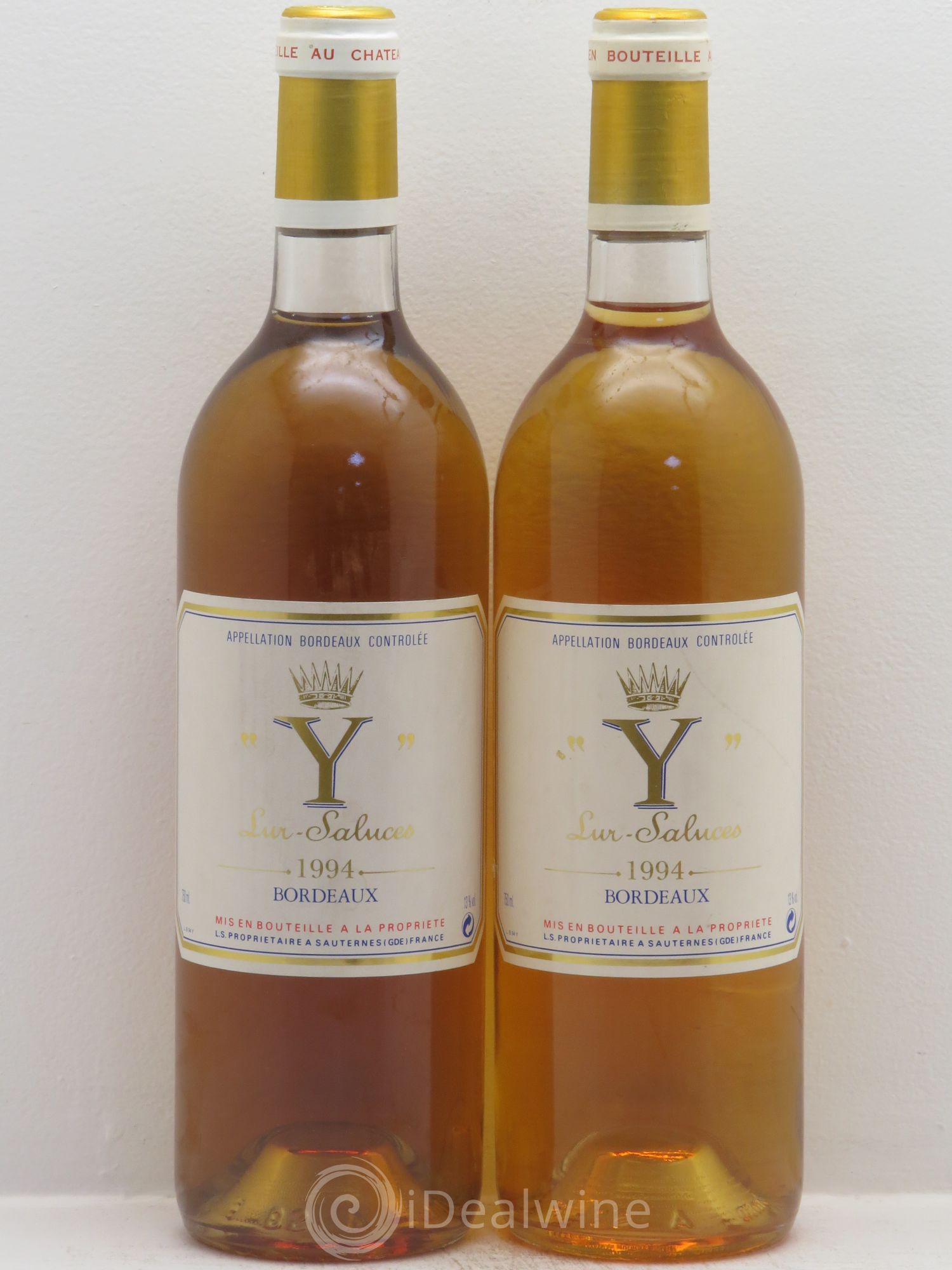 Y de Yquem 1994 - Lot de 2 bouteilles - 0