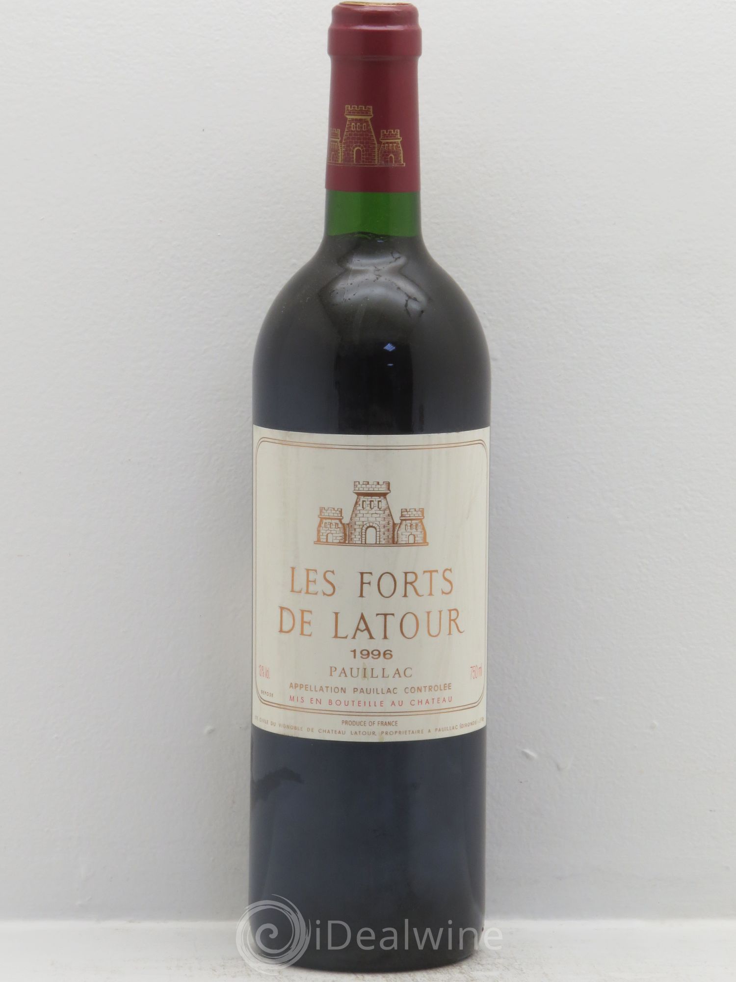 Les Forts de Latour Second Vin 1996 - Lot de 1 bouteille - 0