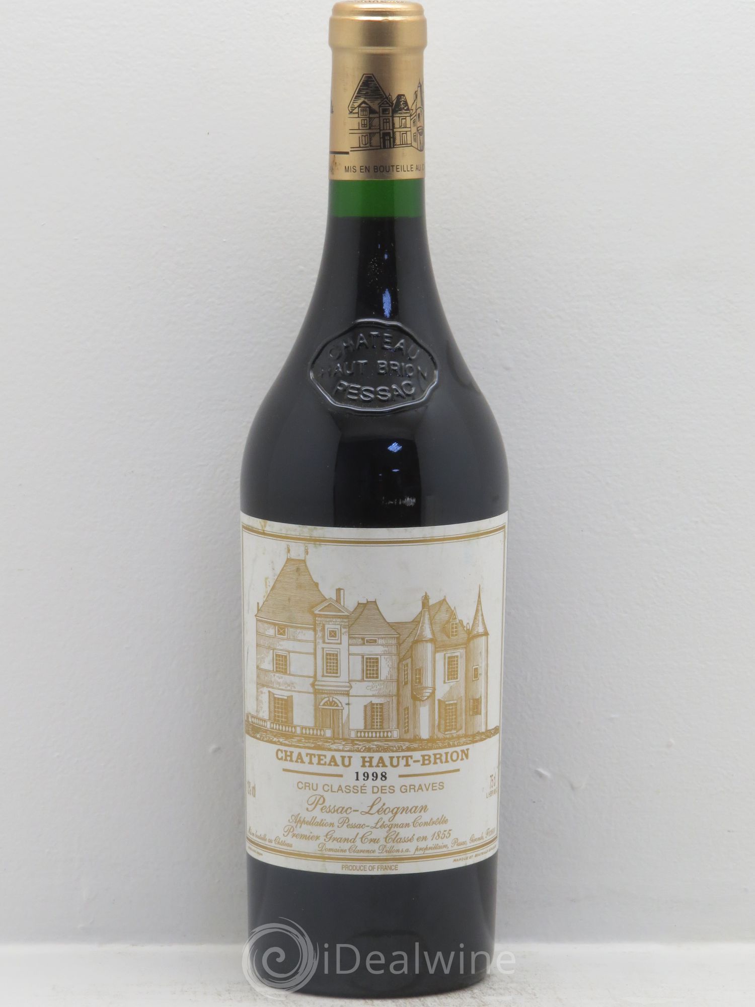 Château Haut Brion 1er Grand Cru Classé 1998 - Lot de 1 bouteille - 0