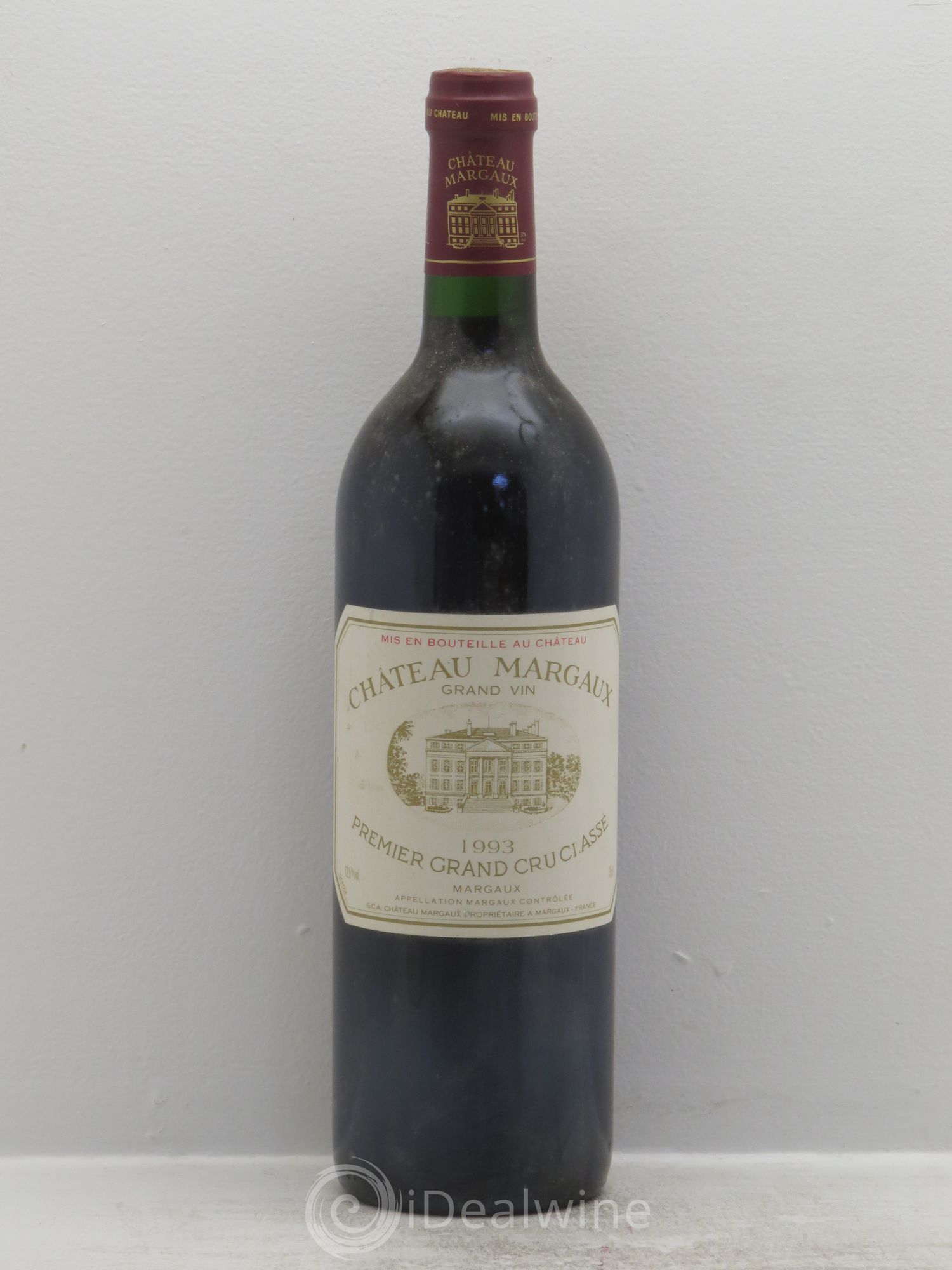 Château Margaux 1er Grand Cru Classé 1993 - Lot de 1 bouteille - 0