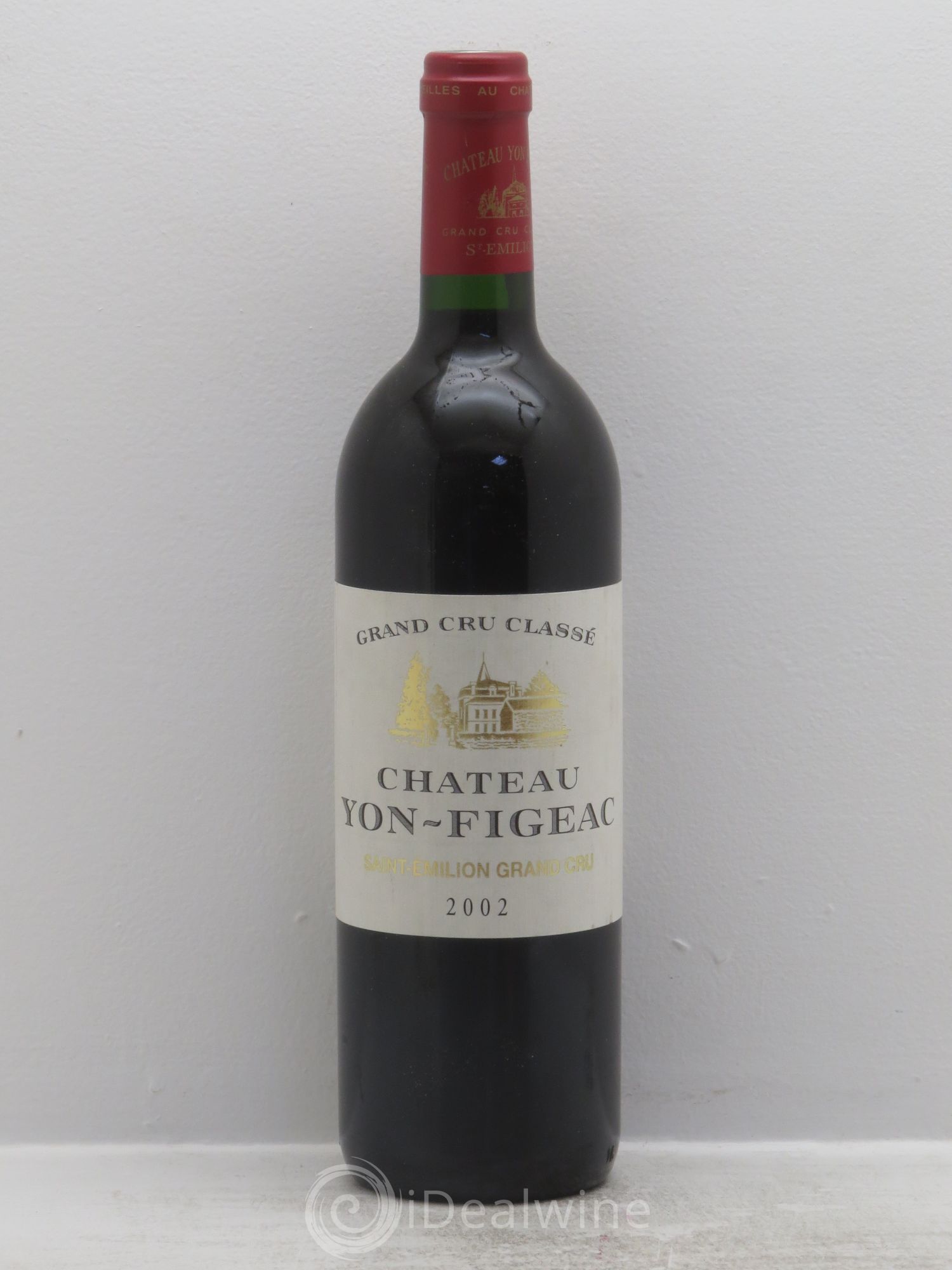 Château Yon Figeac Grand Cru Classé 2002 - Lot de 1 bouteille - 0