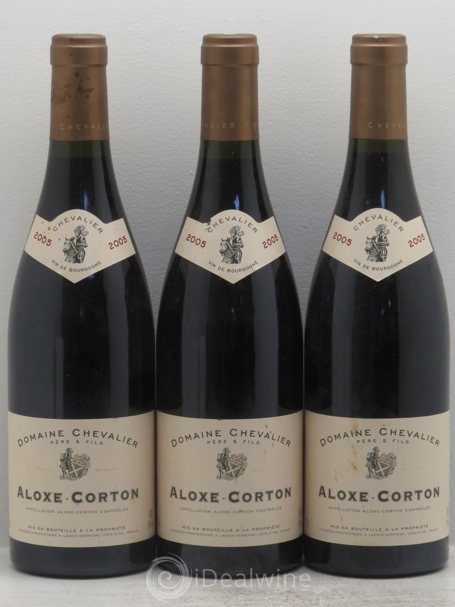 Aloxe-Corton Domaine Chevalier 2005 - Lot de 3 bouteilles - 0