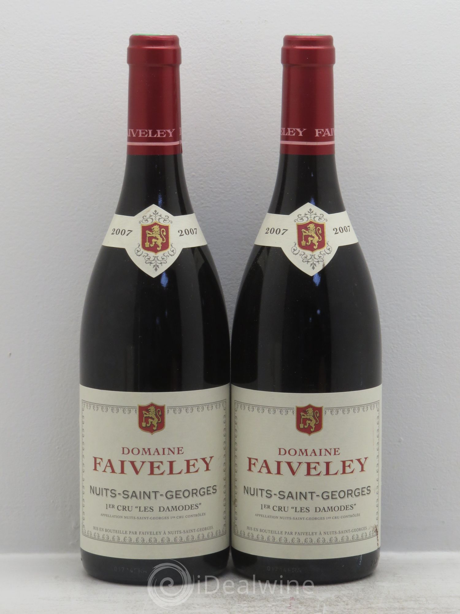 Nuits-Saint-Georges 1er Cru Les Damodes Faiveley 2007 - Lot de 2 bouteilles - 0