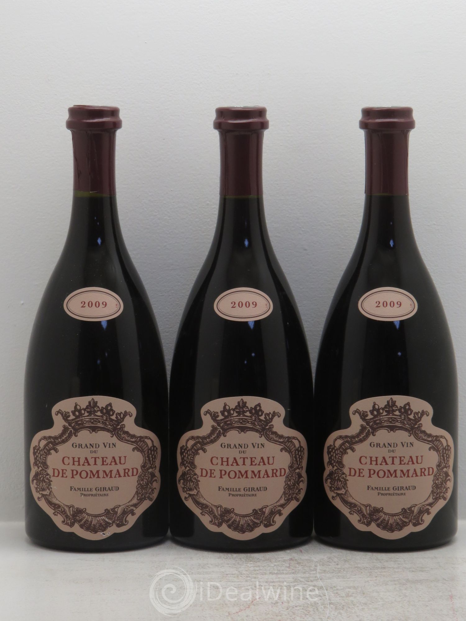 Pommard Château de Pommard 2009 - Lot de 3 bouteilles - 0