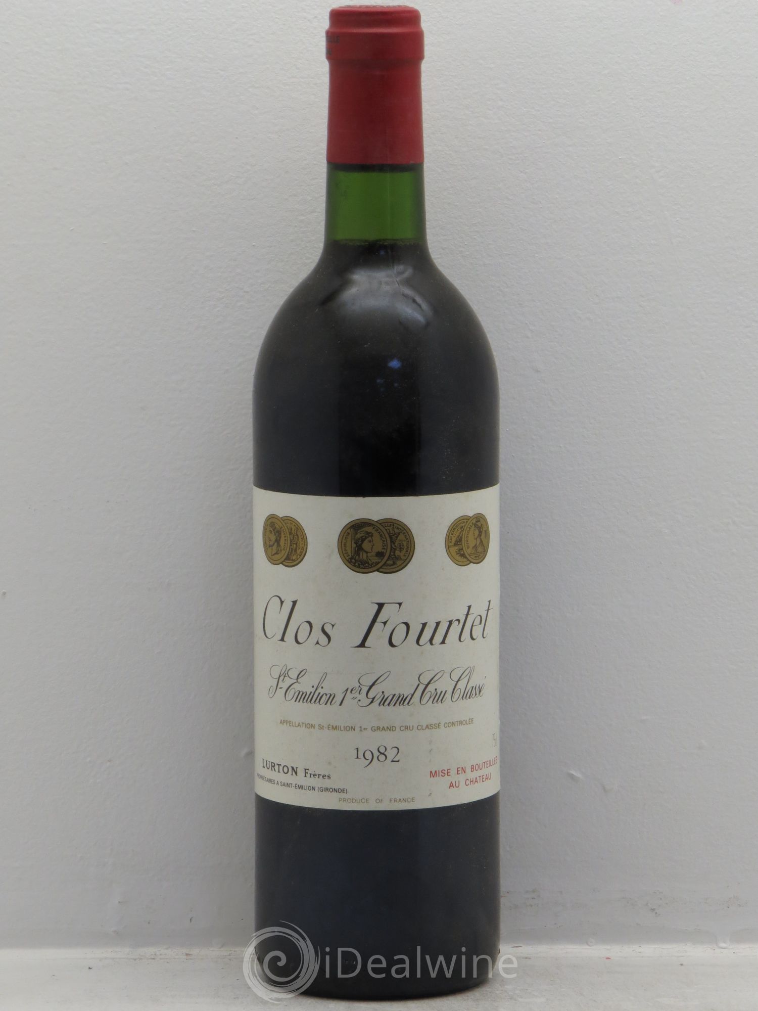 Clos Fourtet 1er Grand Cru Classé B 1982 - Lot de 1 bouteille - 0