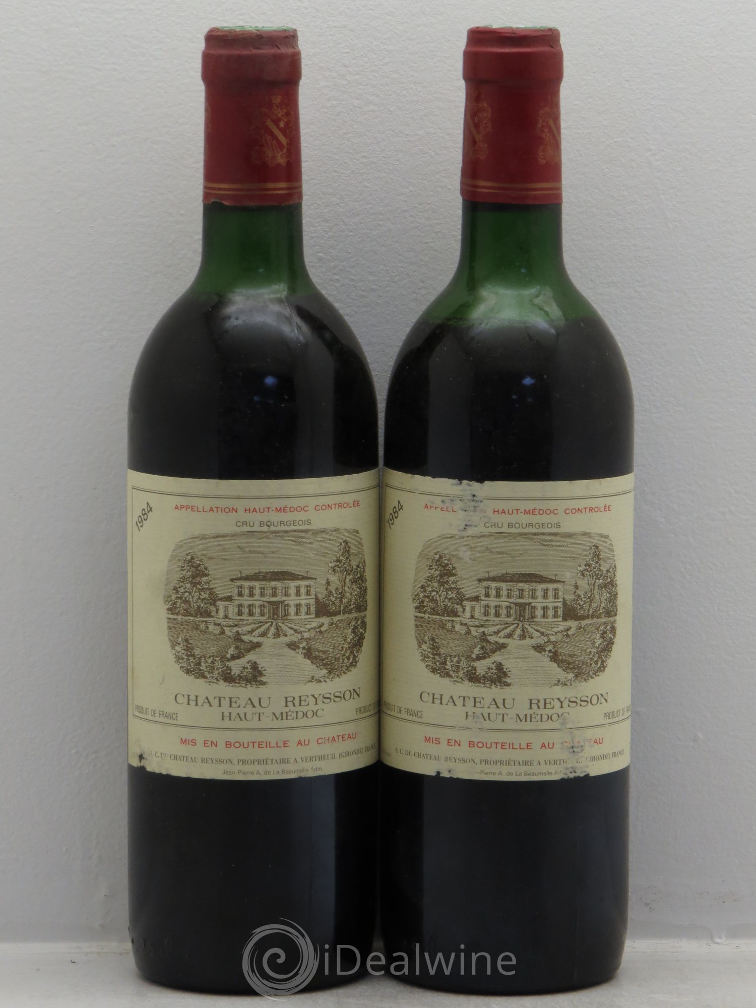 Château Reysson Cru Bourgeois 1984 - Posten von 2 Flaschen - 0