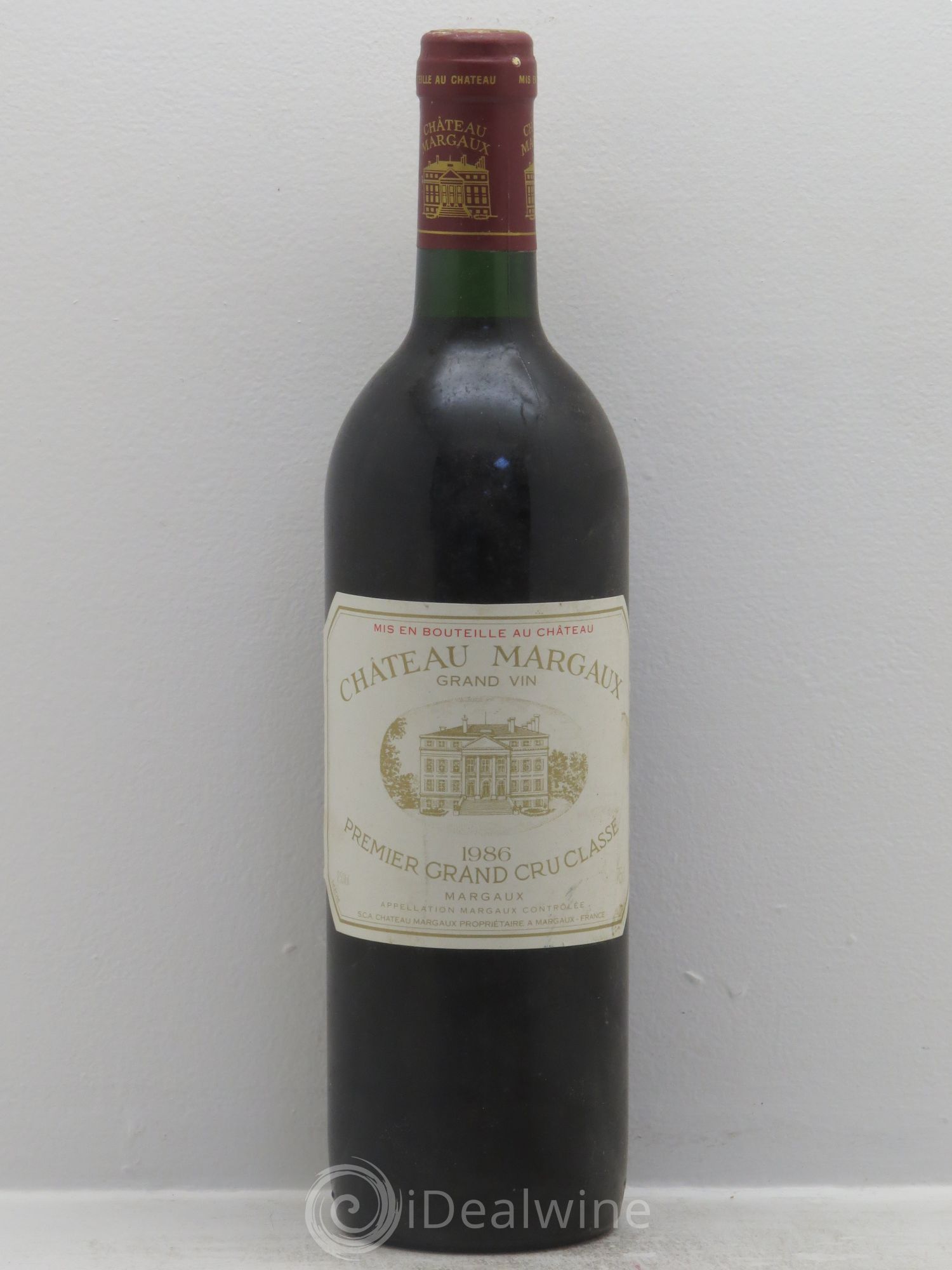 Château Margaux 1er Grand Cru Classé 1986 - Lot de 1 bouteille - 0
