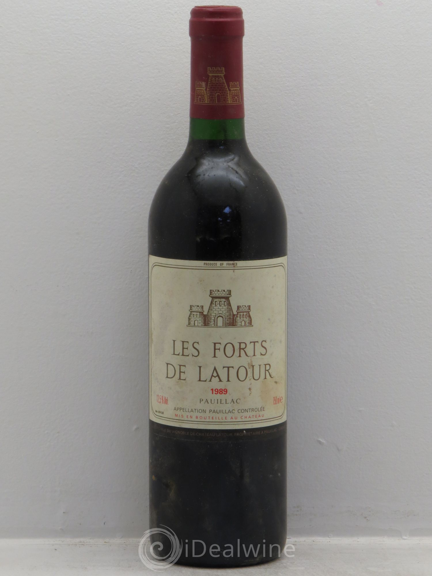 Les Forts de Latour Second Vin 1989 - Lot de 1 bouteille - 0