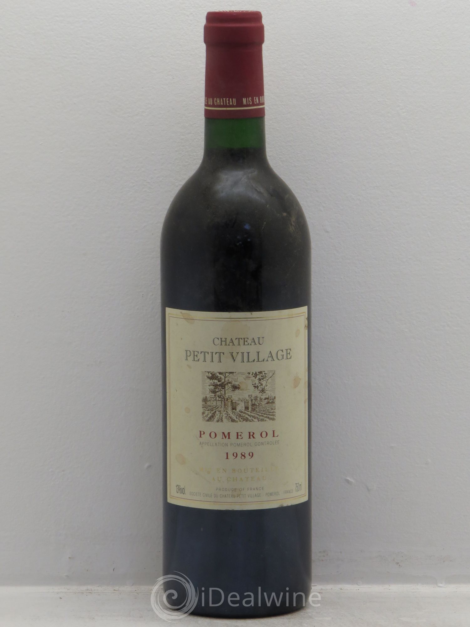 Château Petit Village 1989 - Lot de 1 bouteille - 0