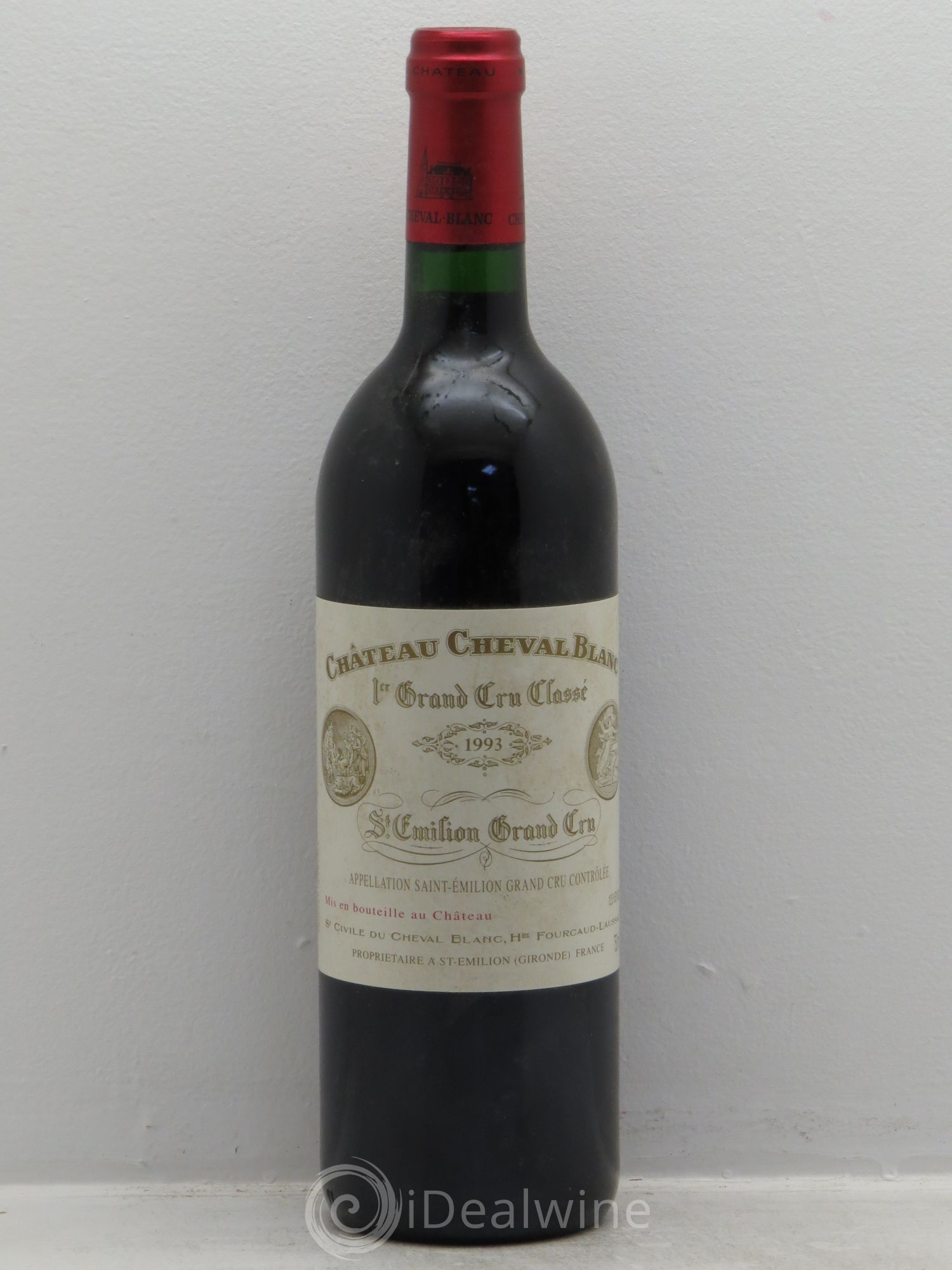 Château Cheval Blanc 1er Grand Cru Classé A 1993 - Lot de 1 bouteille - 0