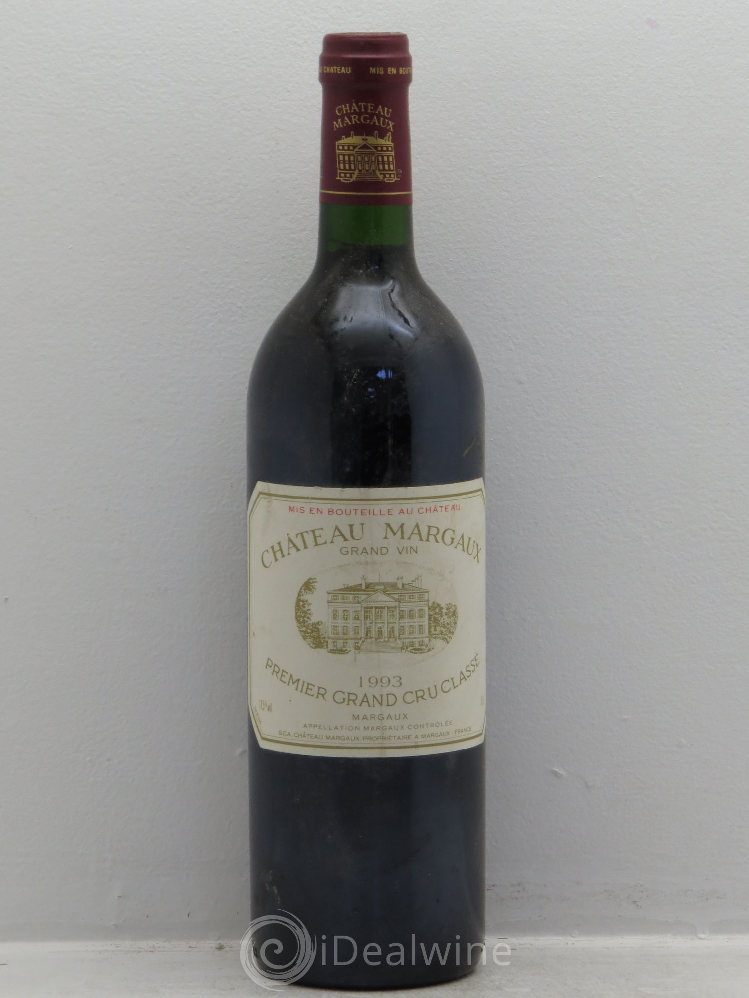 Château Margaux 1er Grand Cru Classé 1993 - Lot de 1 bouteille - 0