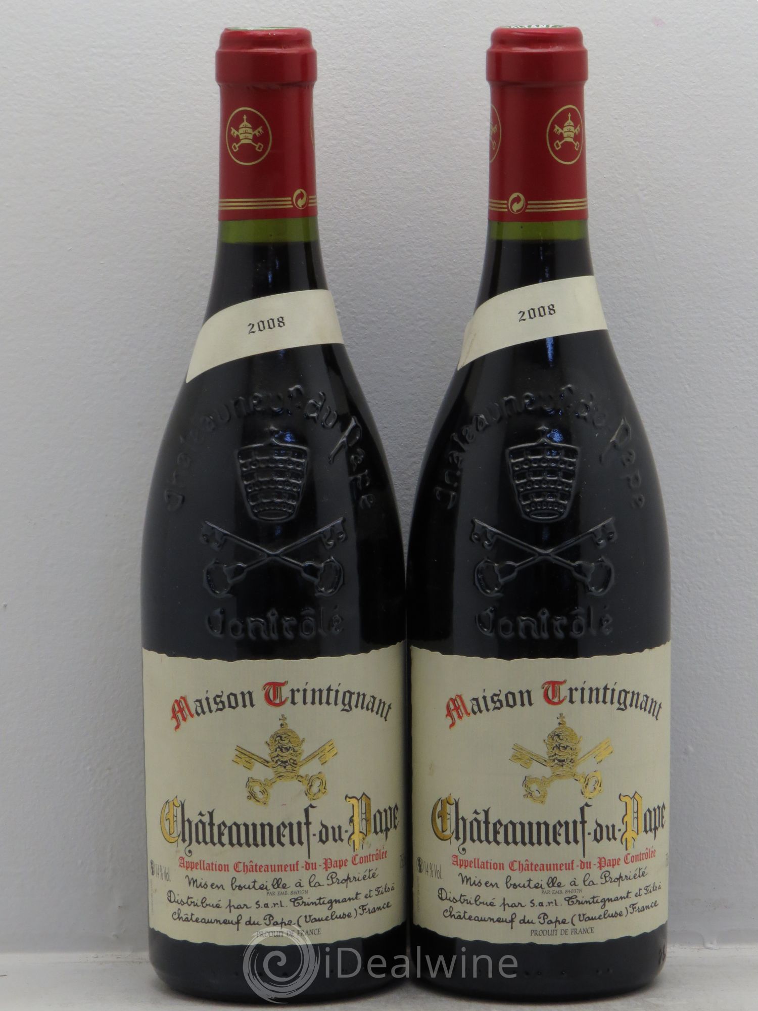 Châteauneuf-du-Pape 2008 - Lot de 2 bouteilles - 0