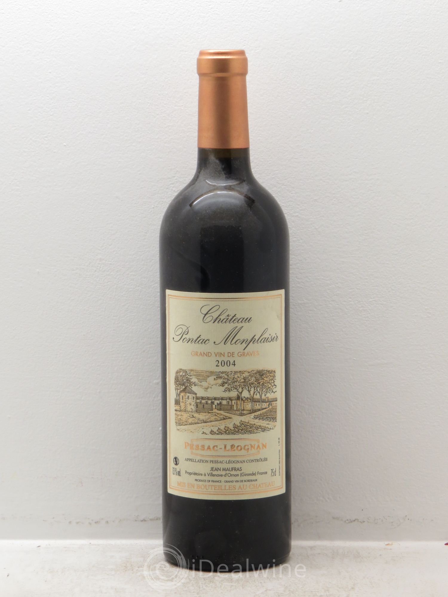 Bordeaux Pontac Monplaisir 2004 - Posten von 1 Flasche - 0