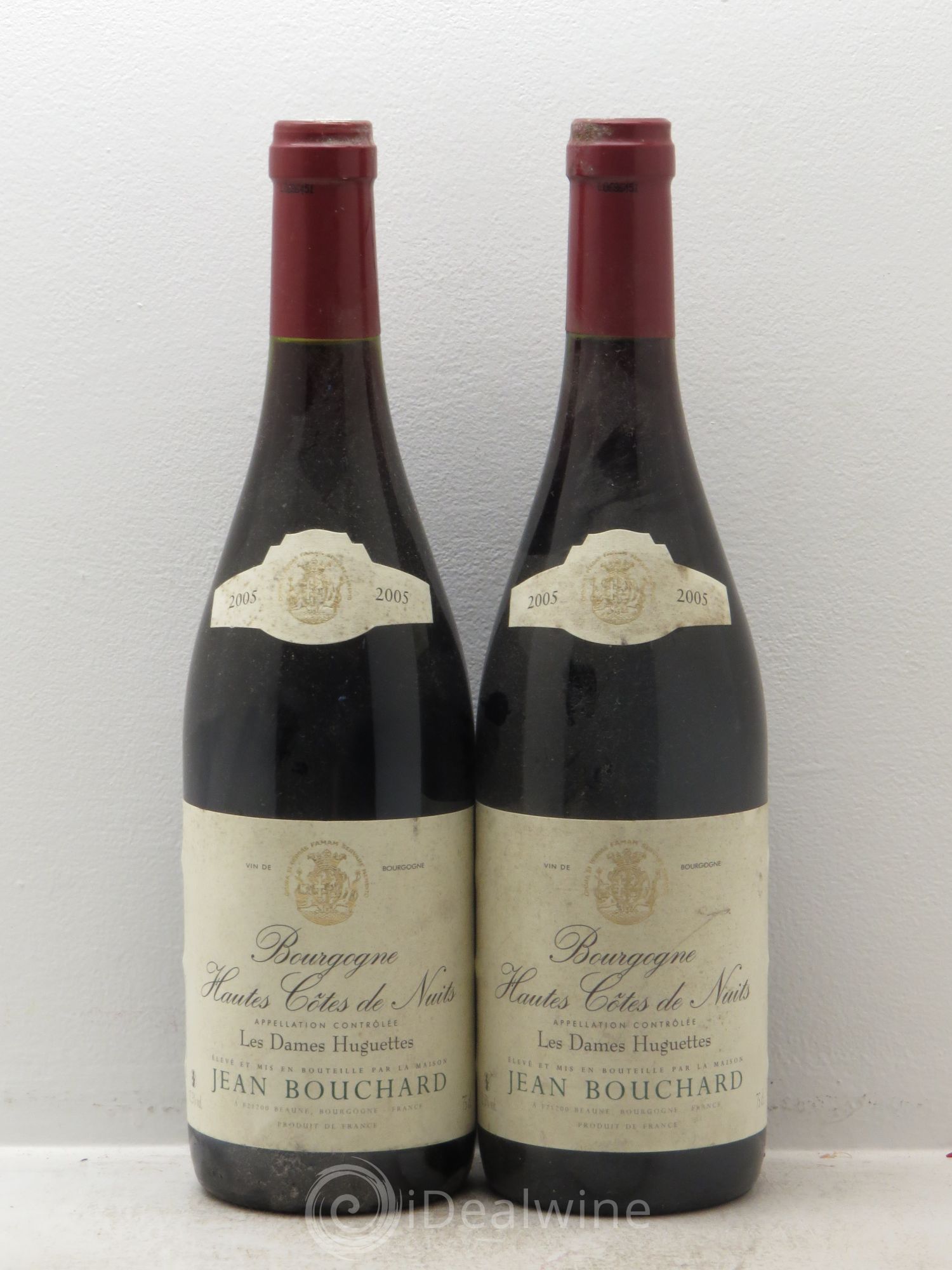 Hautes-Côtes de Nuits Dames Huguettes Jean Bouchard 2005 - Posten von 2 Flaschen - 0