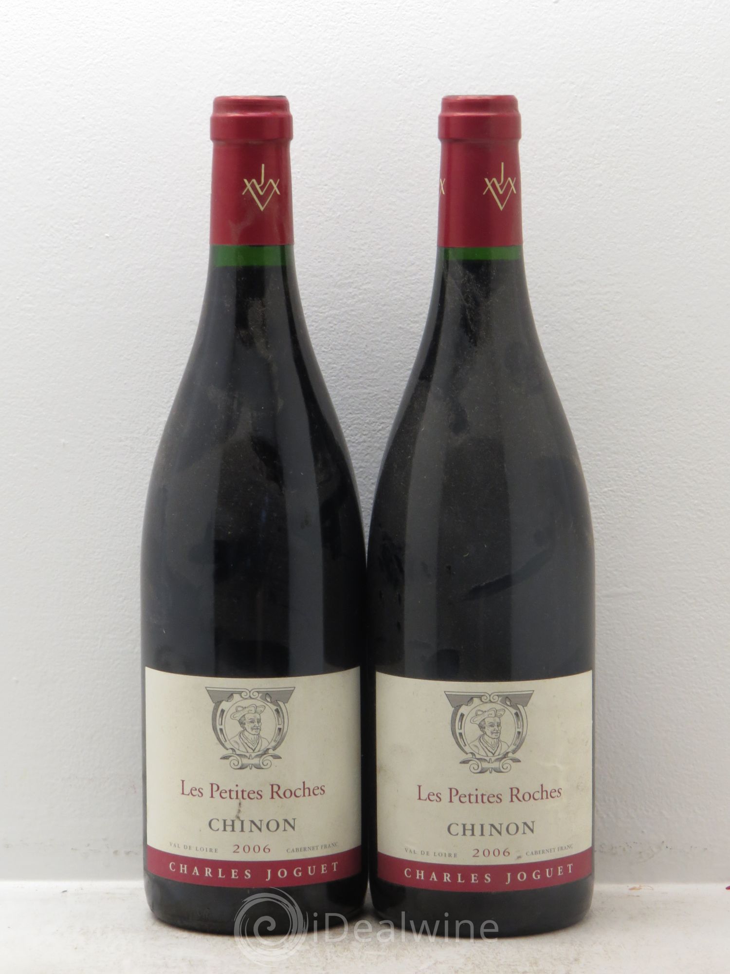Chinon Petites Roches Joguet 2006 - Posten von 2 Flaschen - 0