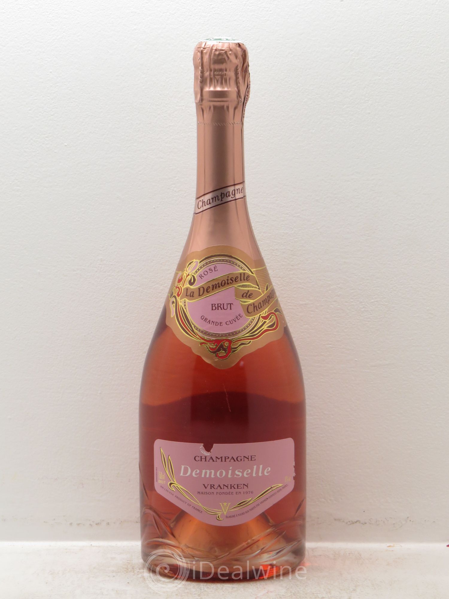 Champagne - Demoiselle Rosé Vranken Brut grande cuvée - Posten von 6 Flaschen - 0