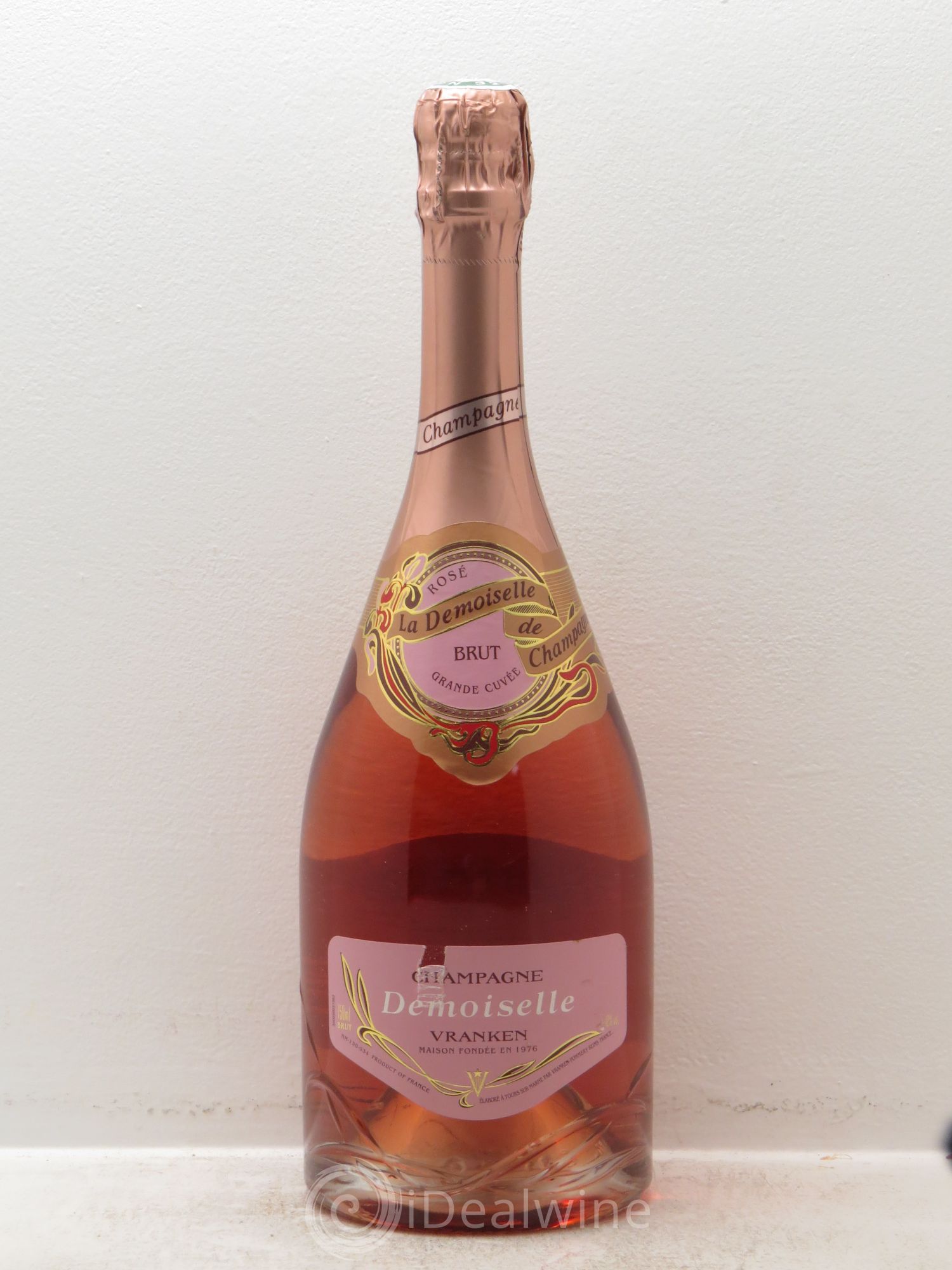 Champagne - Demoiselle Rosé Vranken Brut grande cuvée - Posten von 6 Flaschen - 0